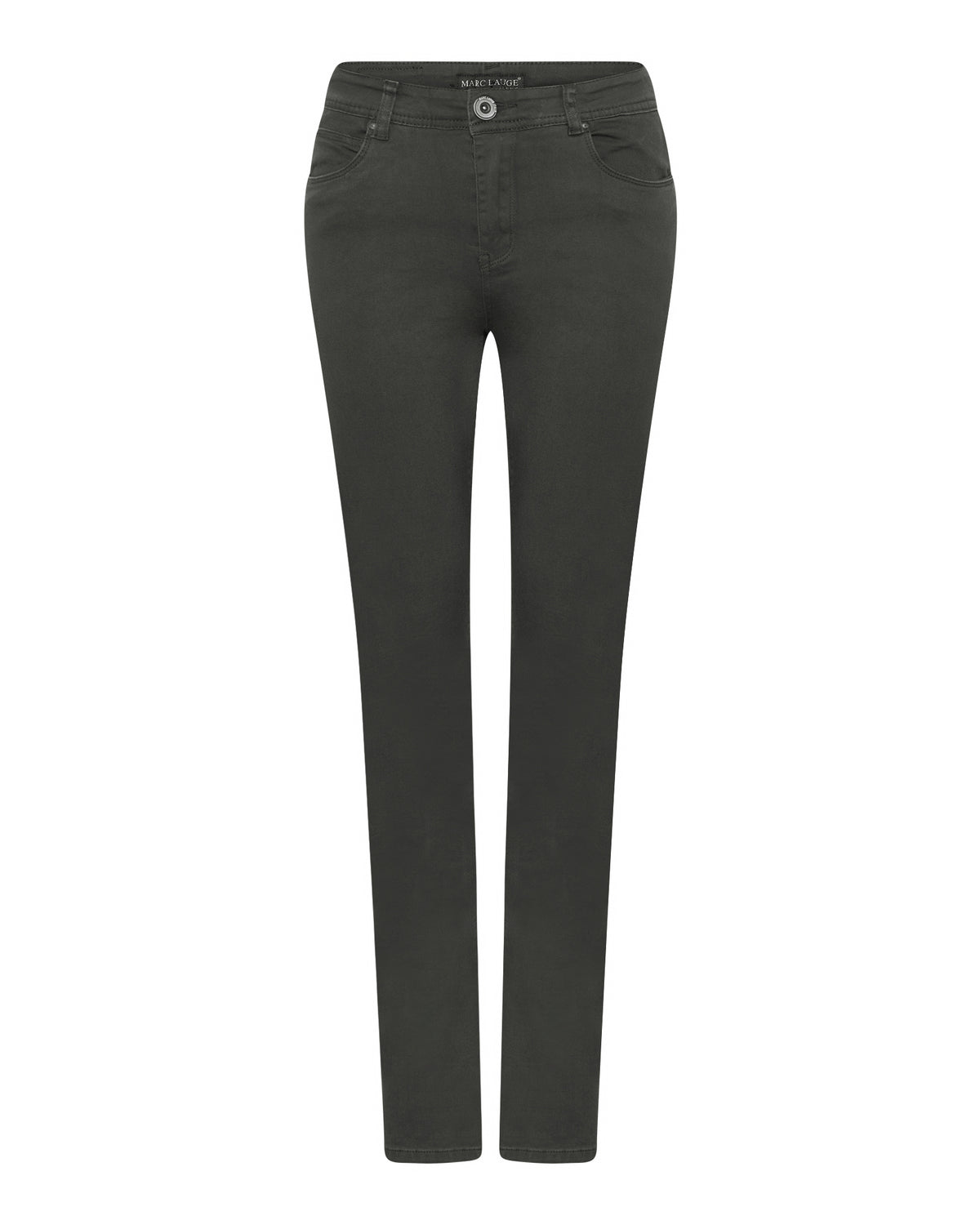 MARC LAUGE Luna Straight Leg Twill Jeans DENIM/TWILL 546 BOTTLE GREEN