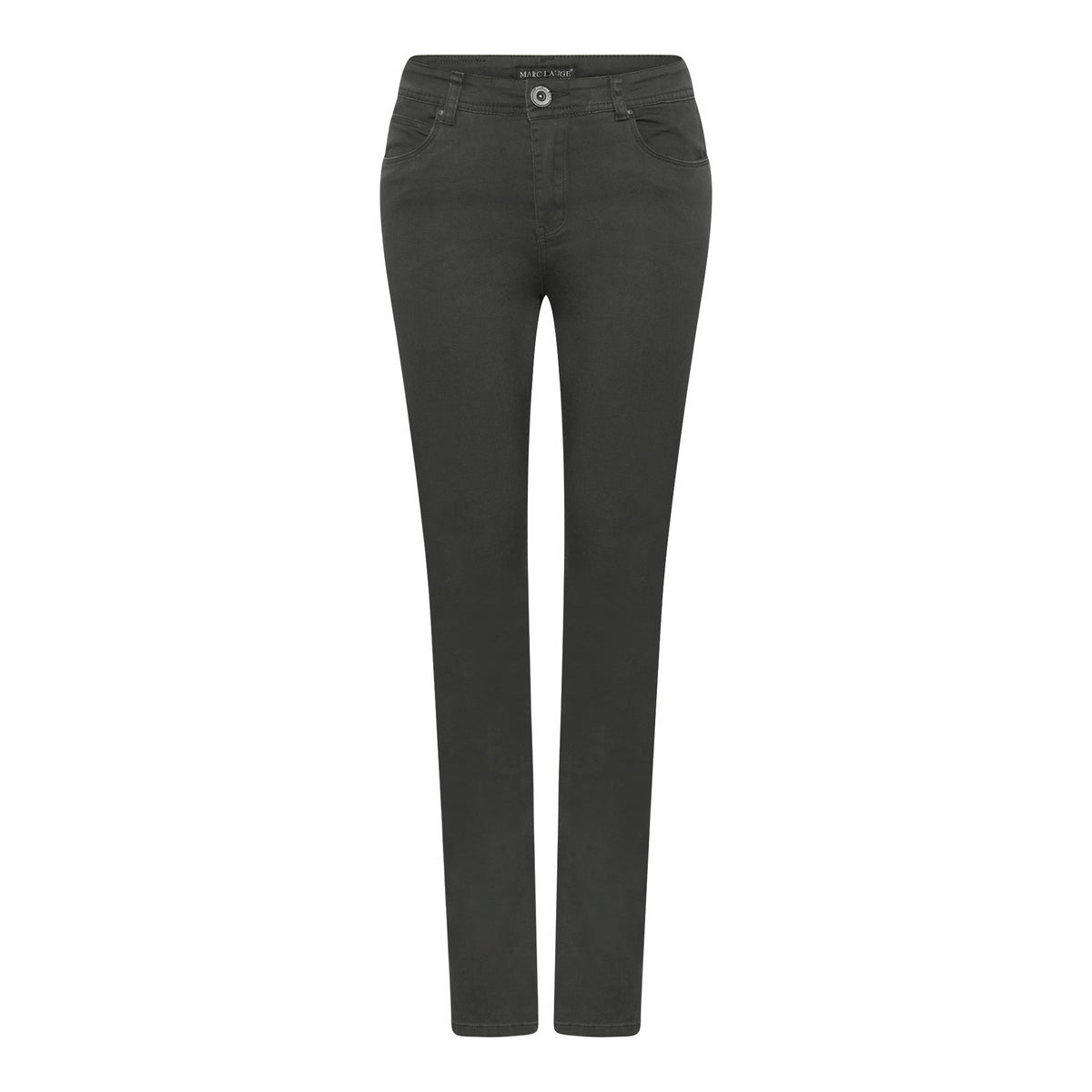 MARC LAUGE Luna Straight Leg Twill Jeans DENIM/TWILL 546 BOTTLE GREEN