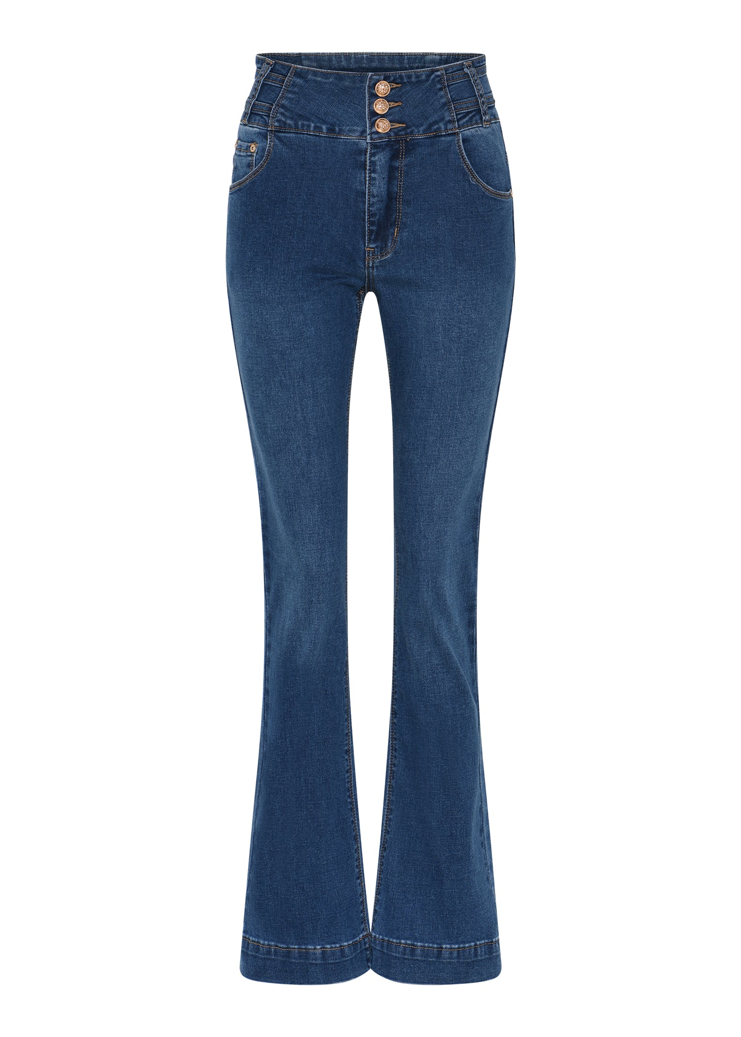 M JEANS M-Logo Flare Denim Jeans DENIM/TWILL 9396 DENIM USED