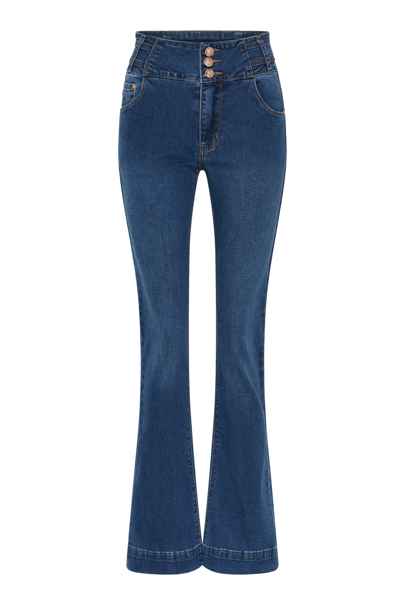 M JEANS M-Logo Flare Denim Jeans DENIM/TWILL 9396 DENIM USED