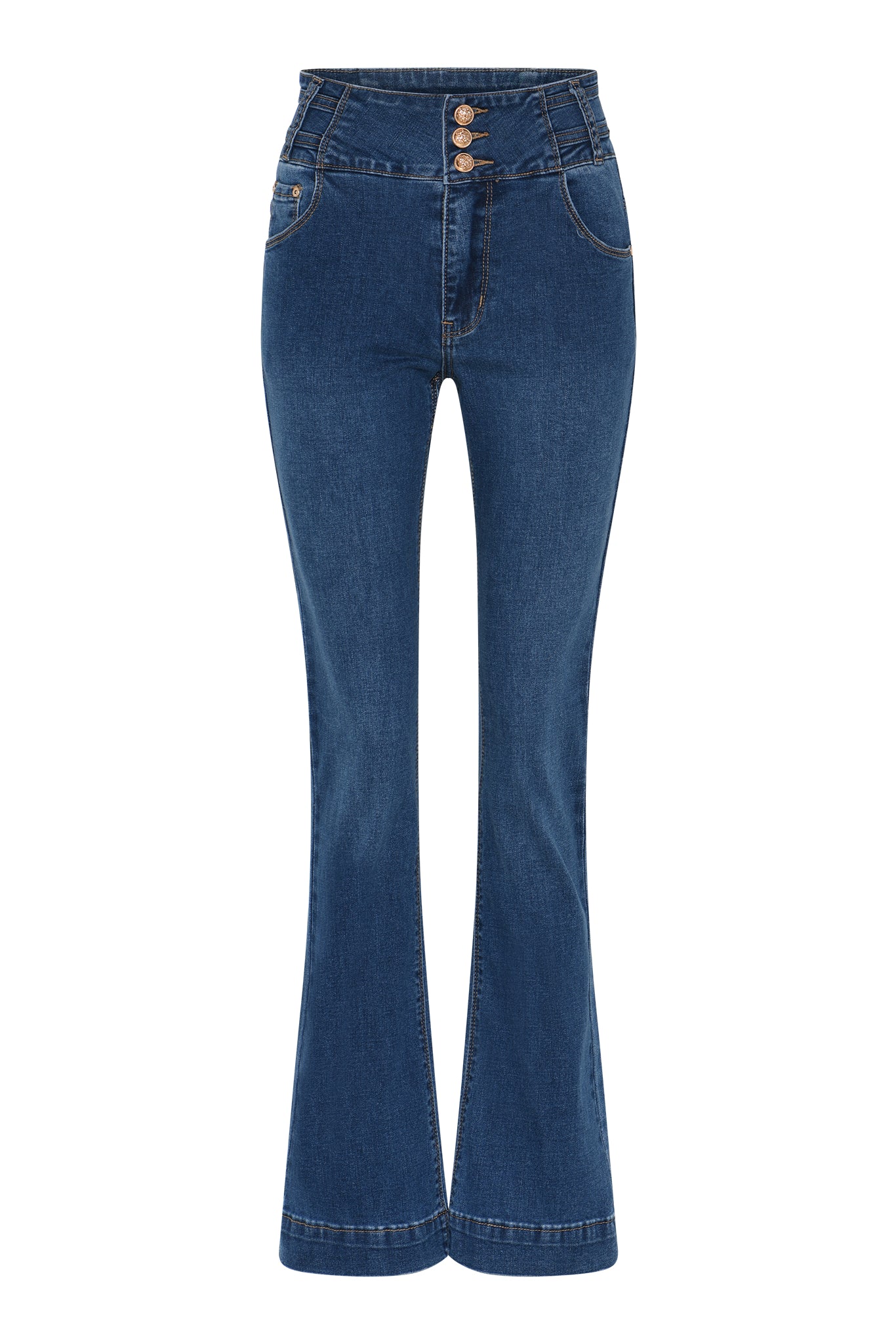 M JEANS M-Logo Flare Denim Jeans DENIM/TWILL 9396 DENIM USED