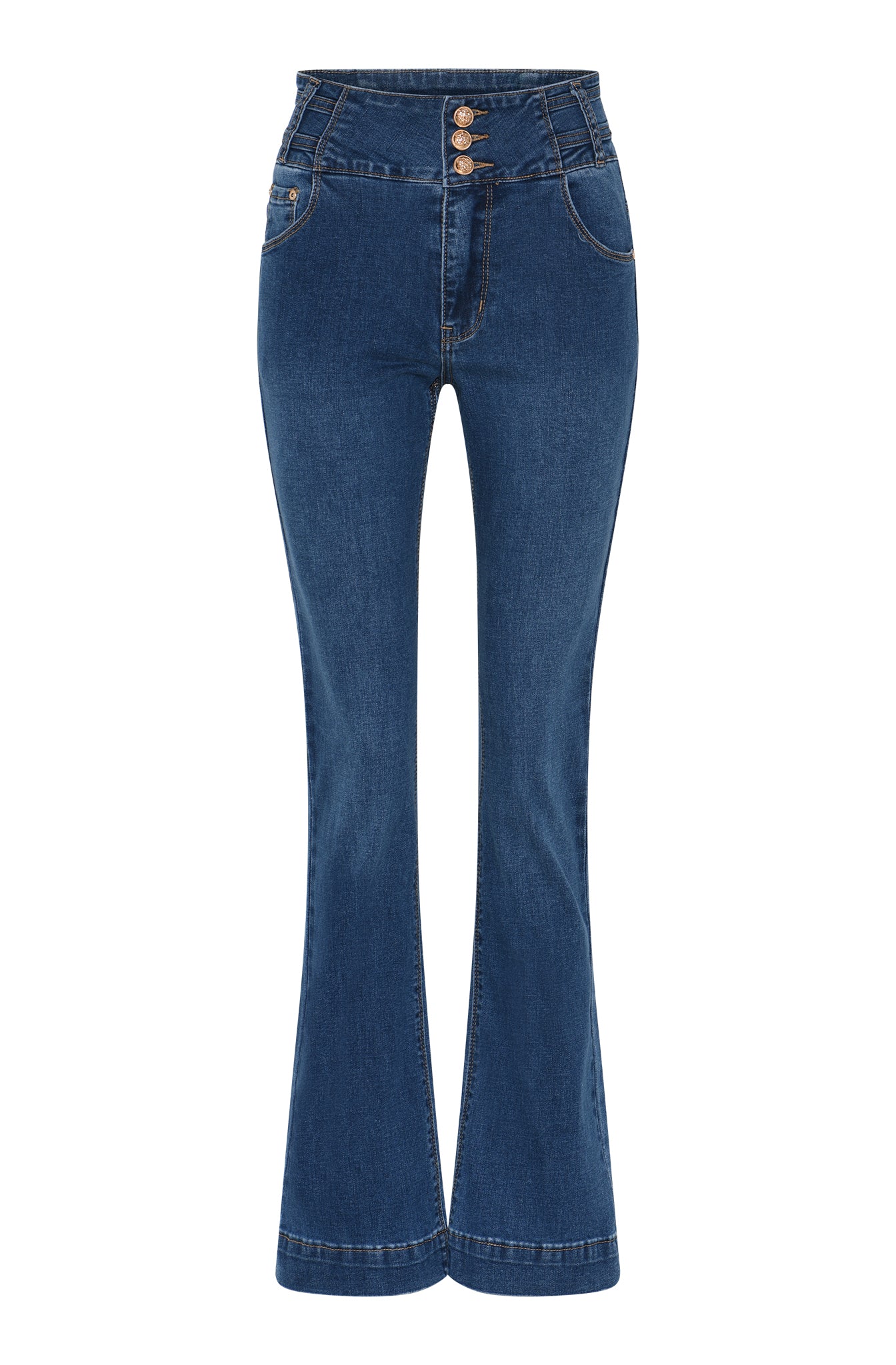 M JEANS M-Logo Flare Denim Jeans DENIM/TWILL 9396 DENIM USED