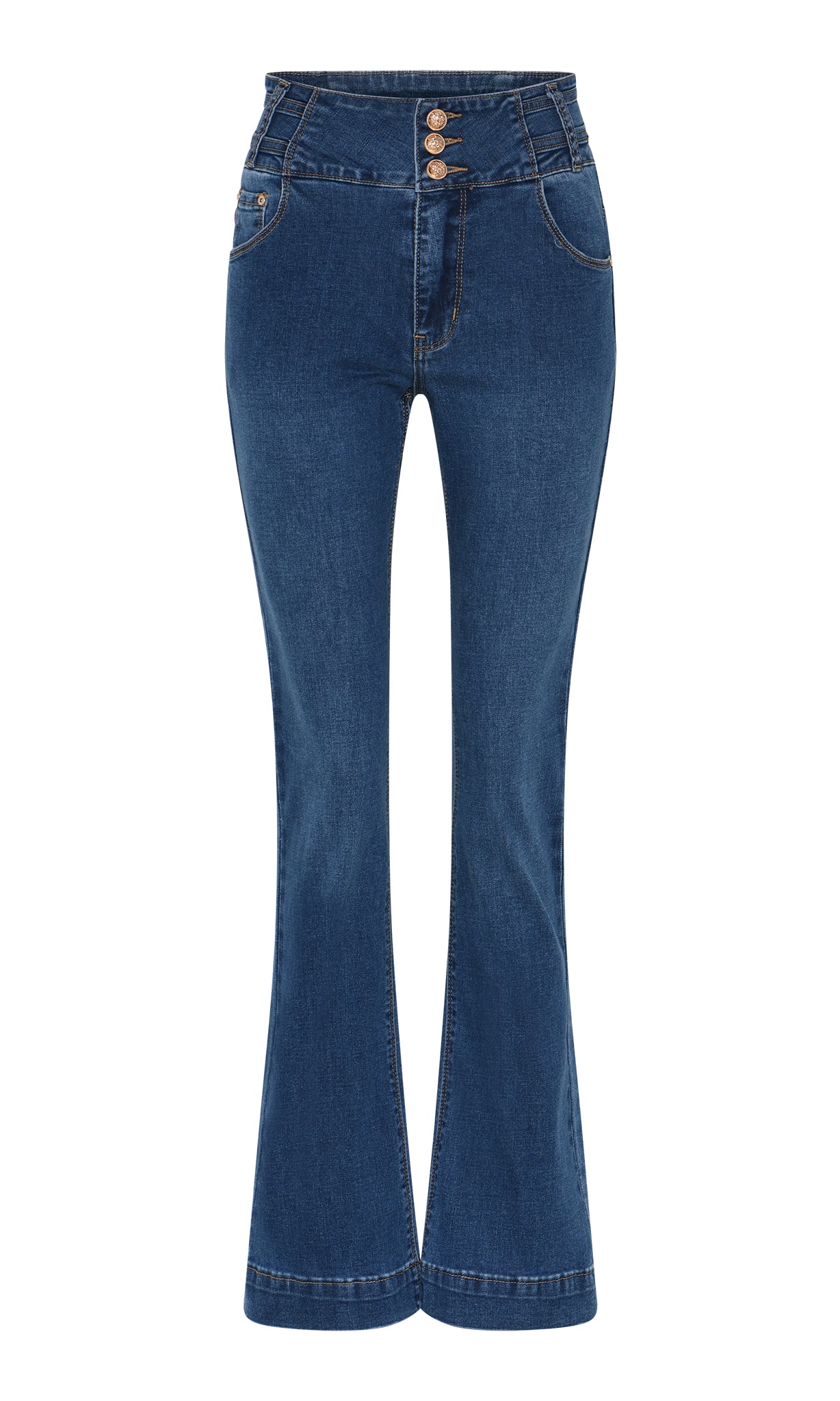 M JEANS M-Logo Flare Denim Jeans DENIM/TWILL 9396 DENIM USED