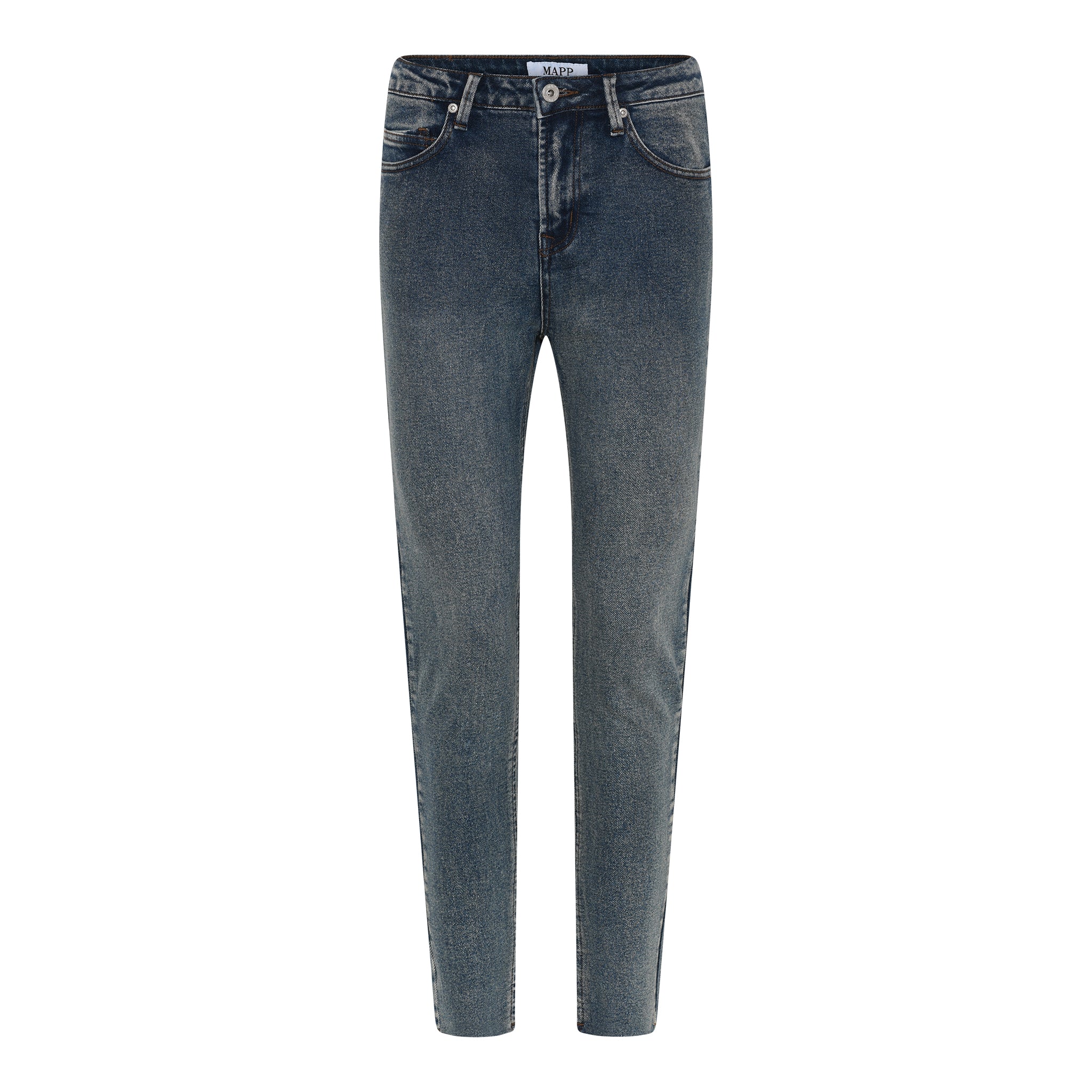 MAPP MAADE RAW DENIM JEANS DENIM/TWILL 939699 CLASSIC BLUE USED