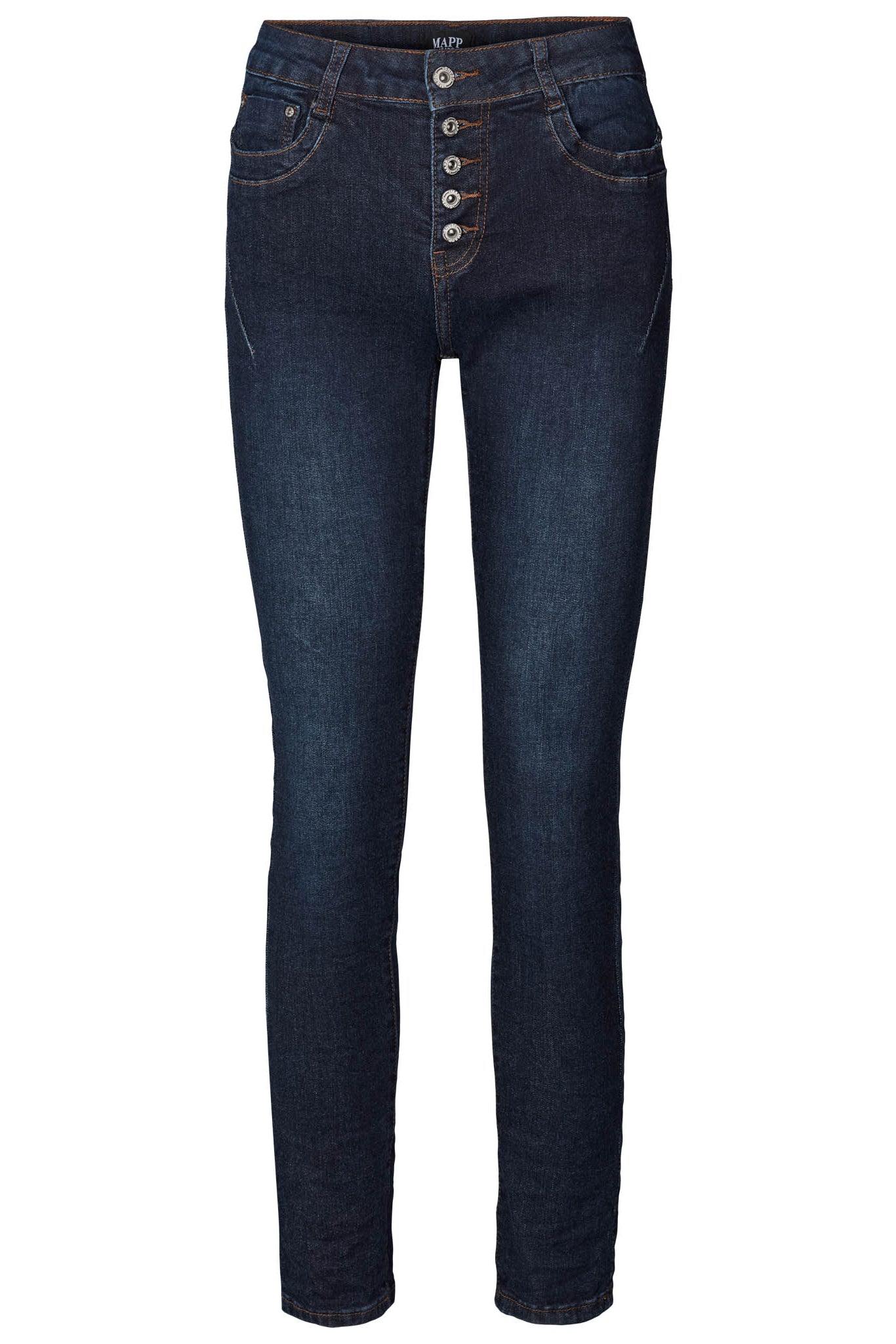 MAPP MAAD JEANS DENIM DENIM/TWILL 989699 HI-TECH USED DARK BLUE