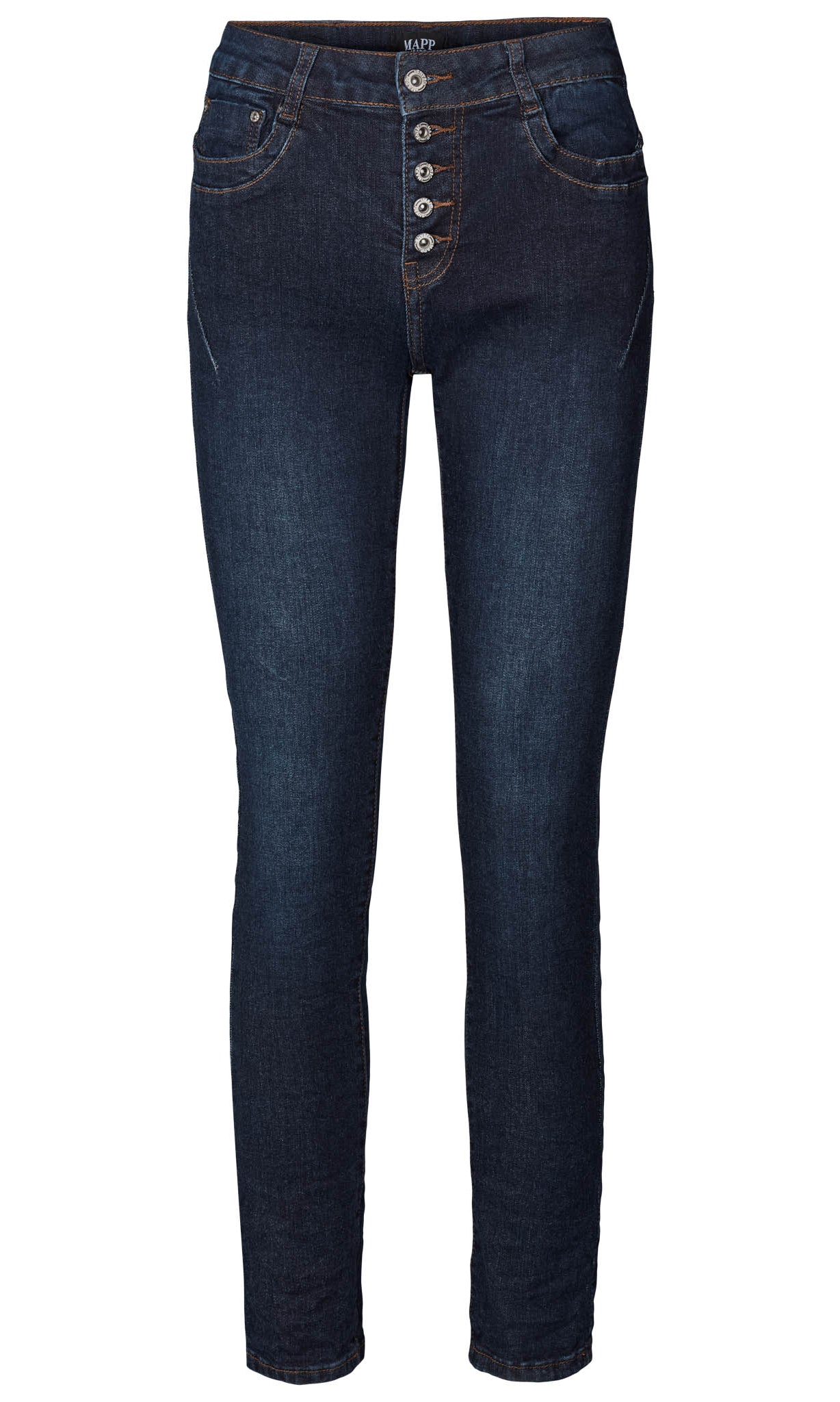 MAPP MAAD JEANS DENIM DENIM/TWILL 989699 HI-TECH USED DARK BLUE