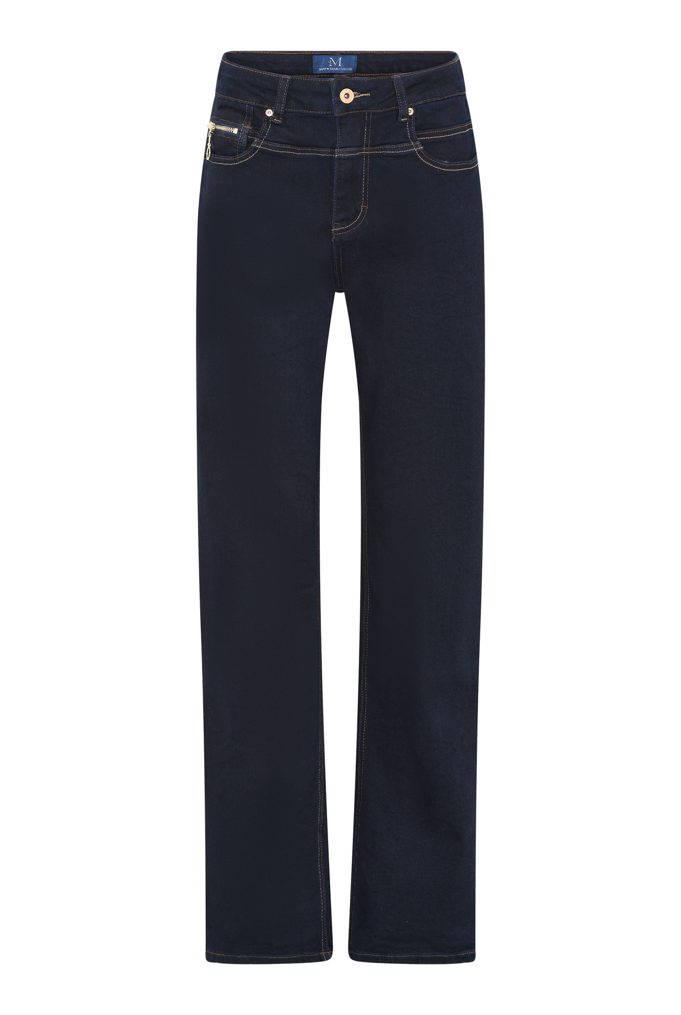 M JEANS Macy Straight Denim Jeans DENIM/TWILL 98 DARK BLUE