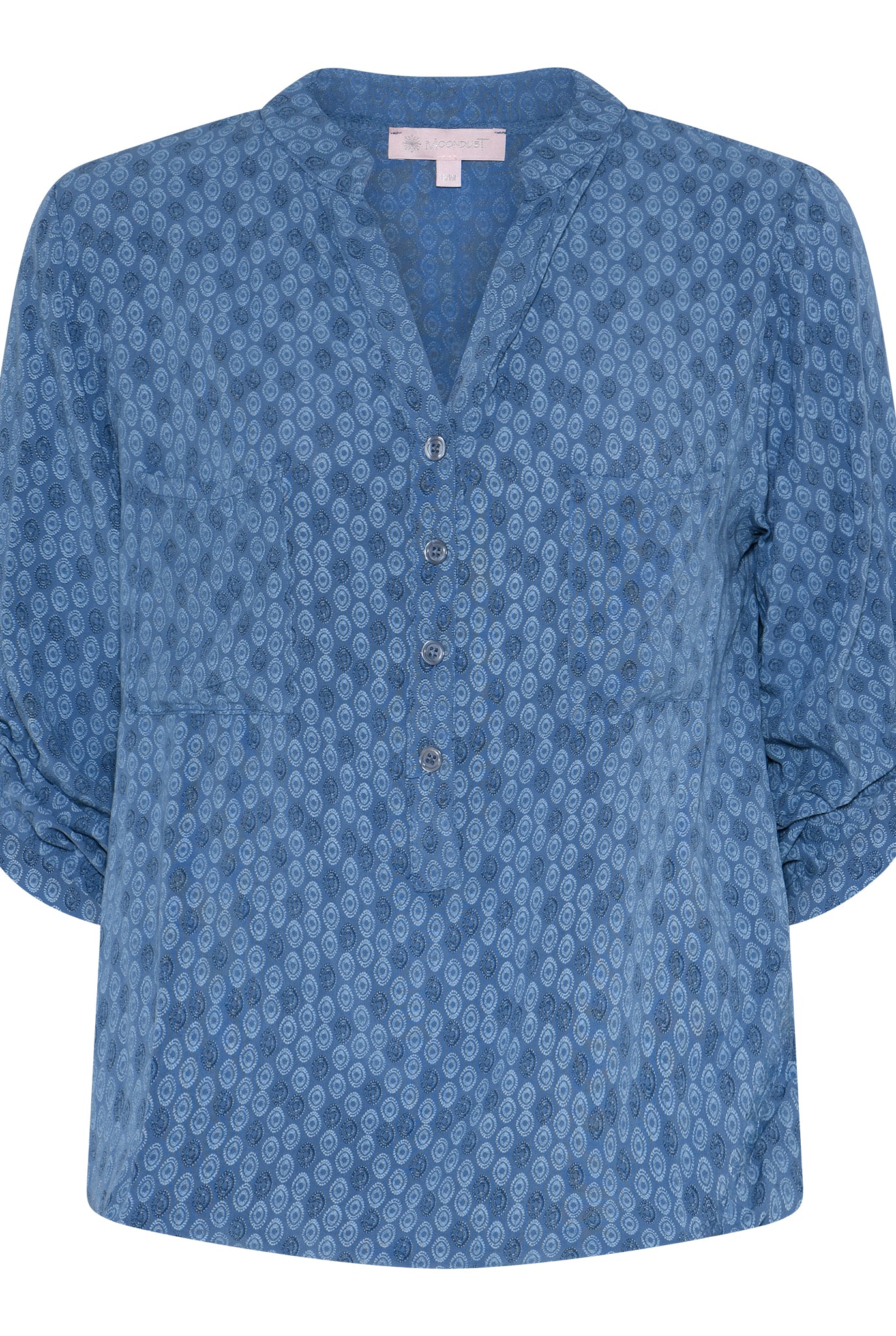 MAPP MAGGIE CIRCEL BLOUSE BLOUSE/SHIRT 108 JEANS BLUE