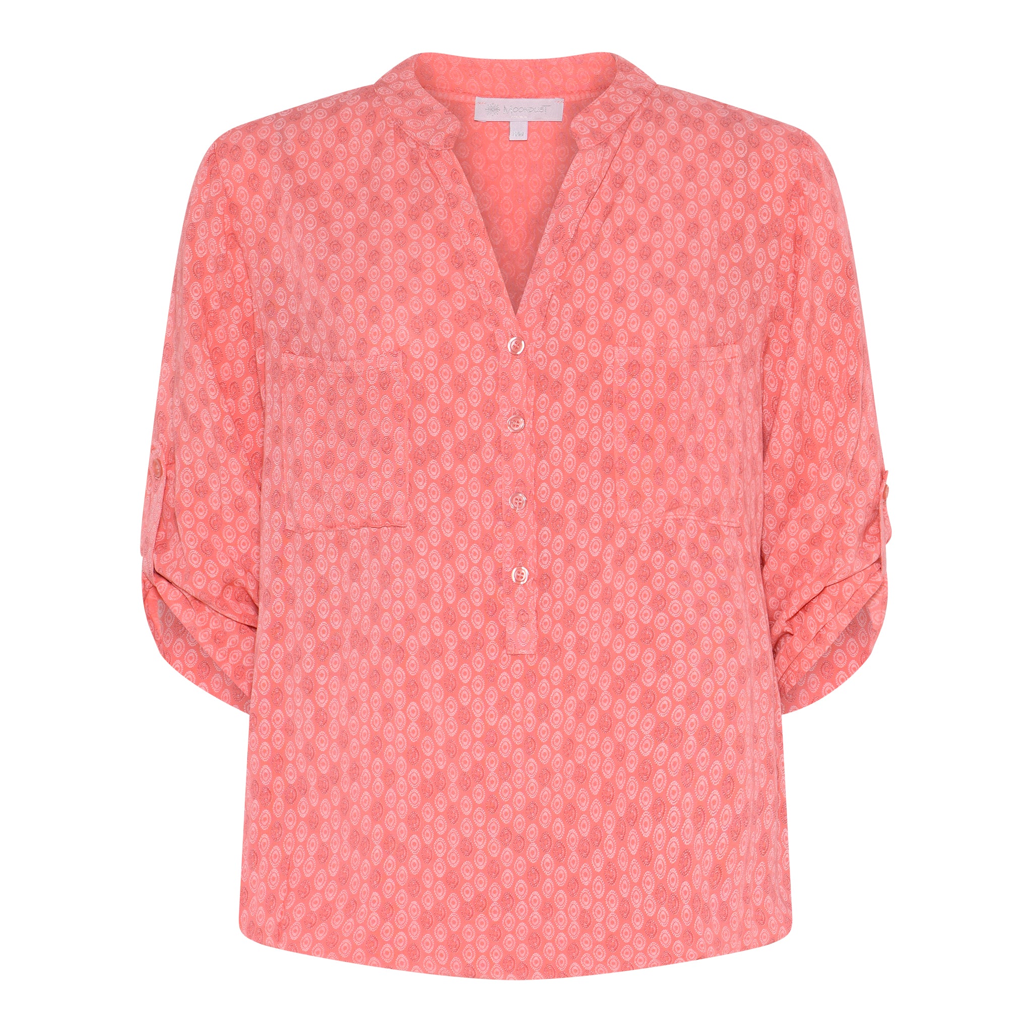 MAPP MAGGIE CIRCEL BLOUSE BLOUSE/SHIRT 350 CORAL