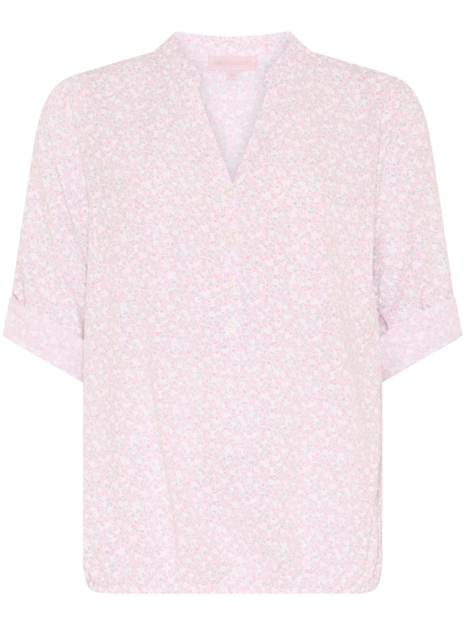 MAPP MAGGIE FLOWER SMALL BLOUSE/SHIRT 10 WHITE
