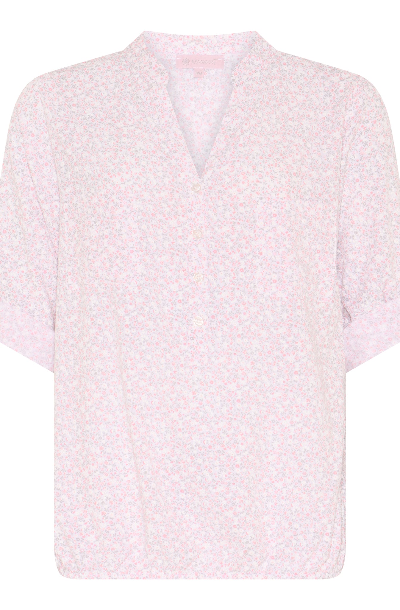 MAPP MAGGIE FLOWER SMALL BLOUSE/SHIRT 10 WHITE