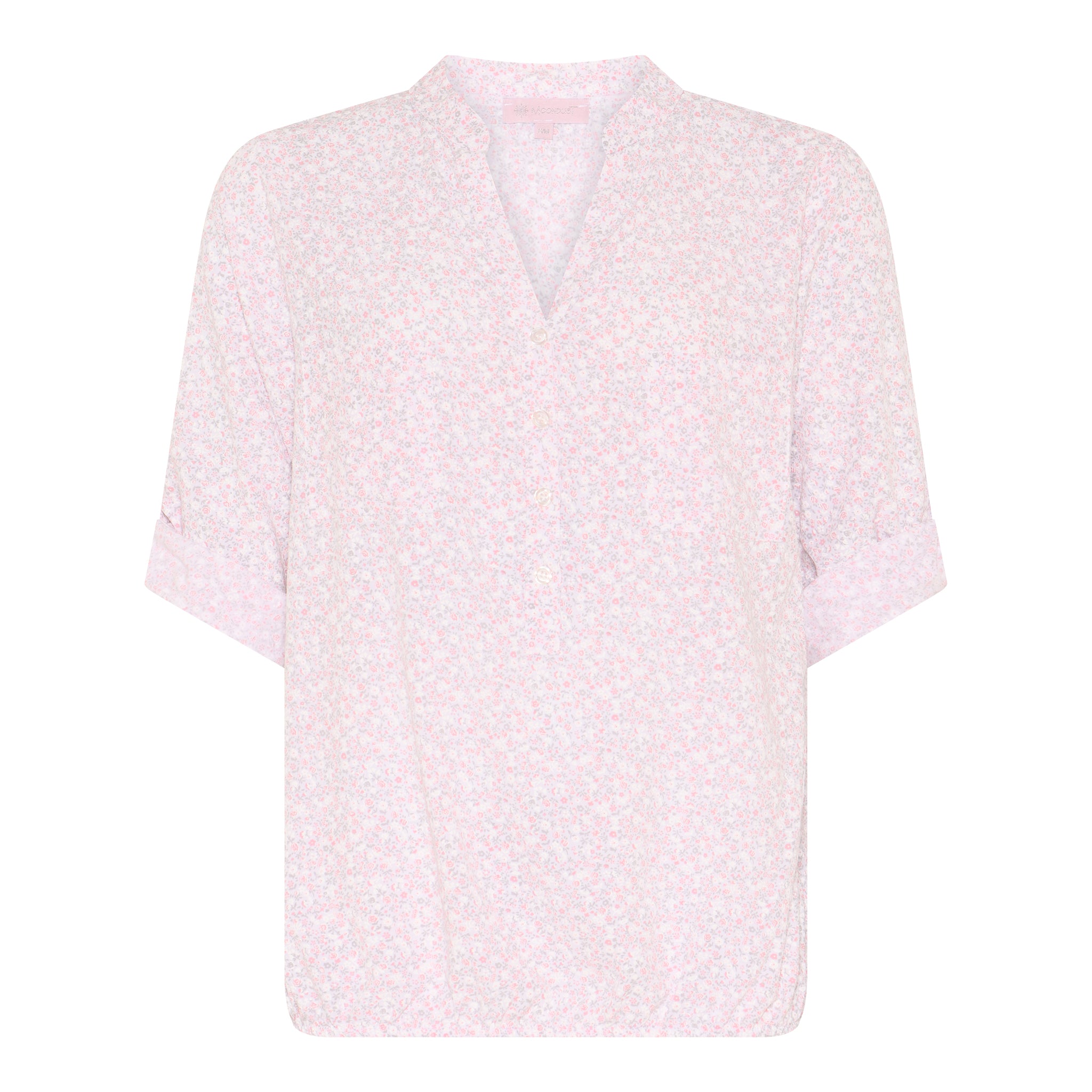 MAPP MAGGIE FLOWER SMALL BLOUSE/SHIRT 10 WHITE