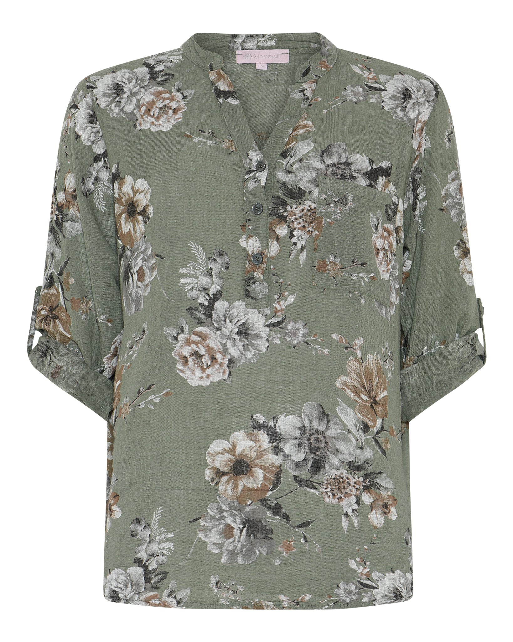 M JEANS MAGGIE HEAVY ROSE BLOUSE BLOUSE/SHIRT 645 SALVIE