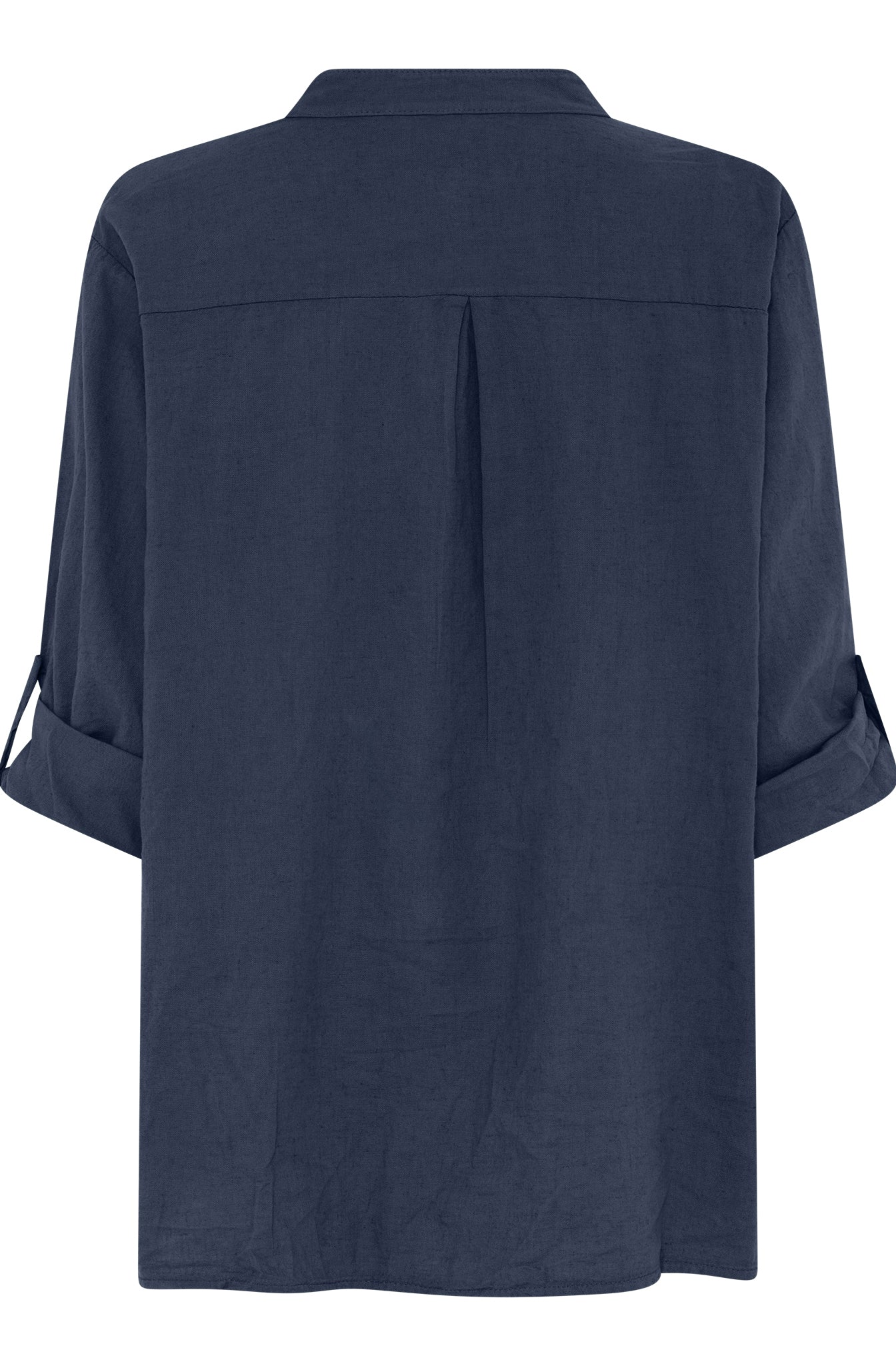 MAPP MAGGIE LIN SHIRT LINEN 104 NAVY