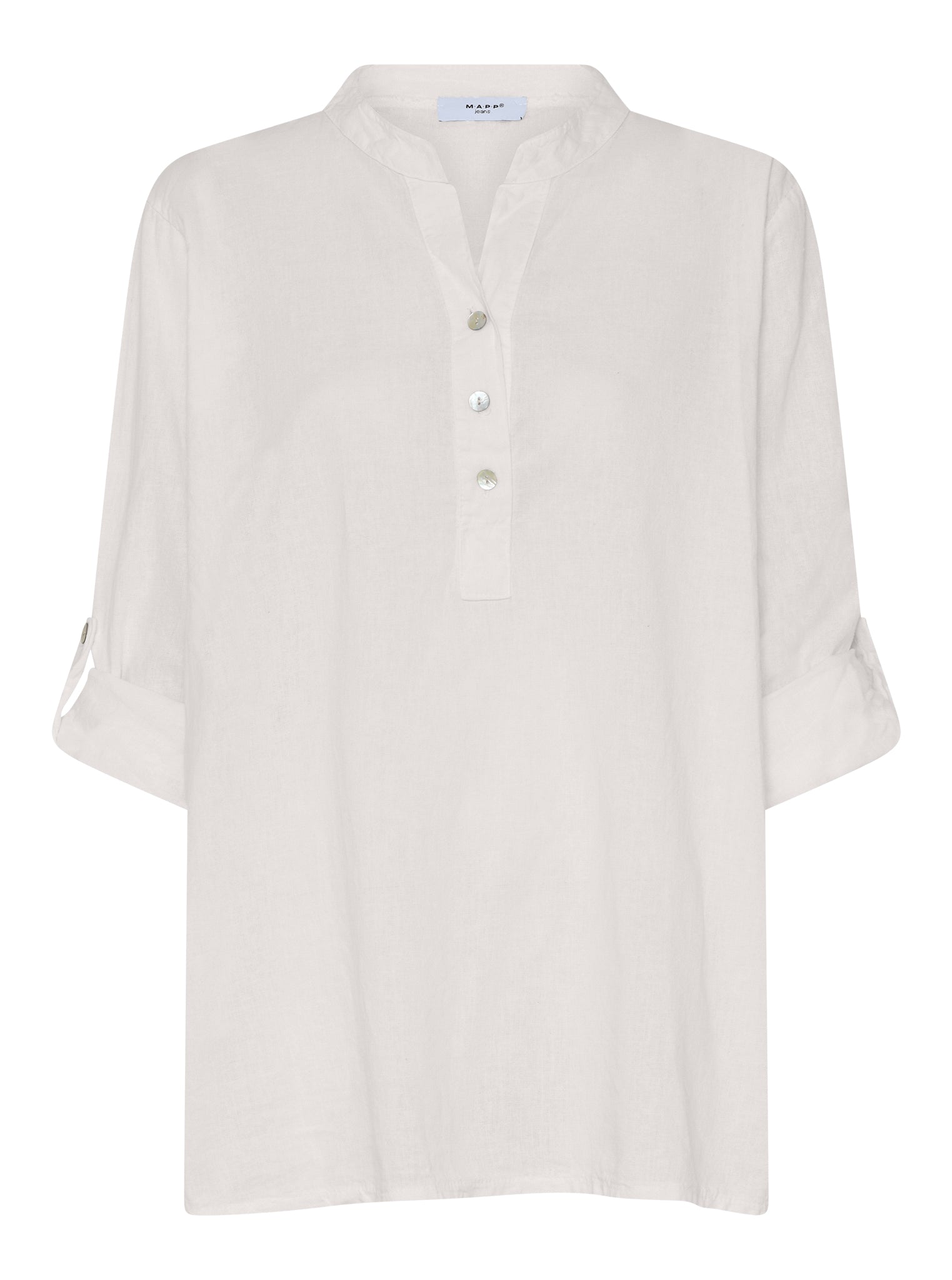 MAPP MAGGIE LIN SHIRT LINEN 27 SAND