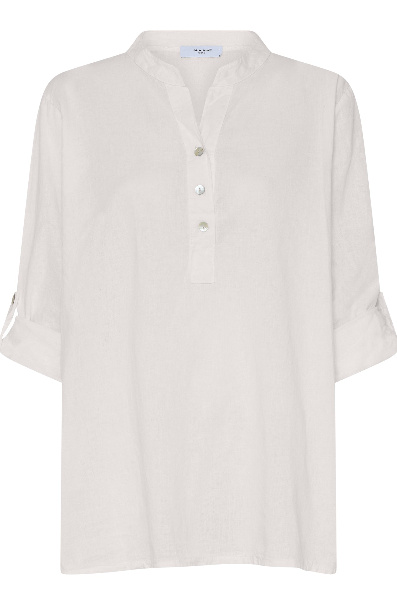 MAPP MAGGIE LIN SHIRT LINEN 27 SAND