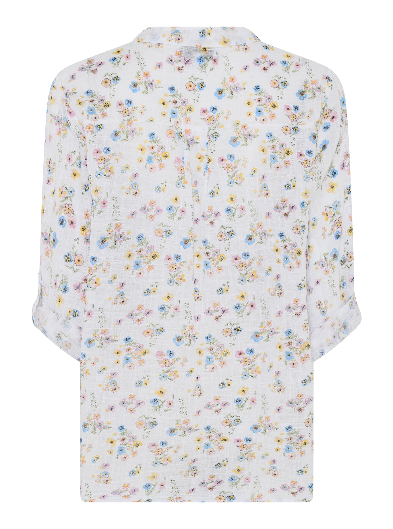 MAPP MAGGIE SMALL FLOWER BLOUSE/SHIRT 10 WHITE