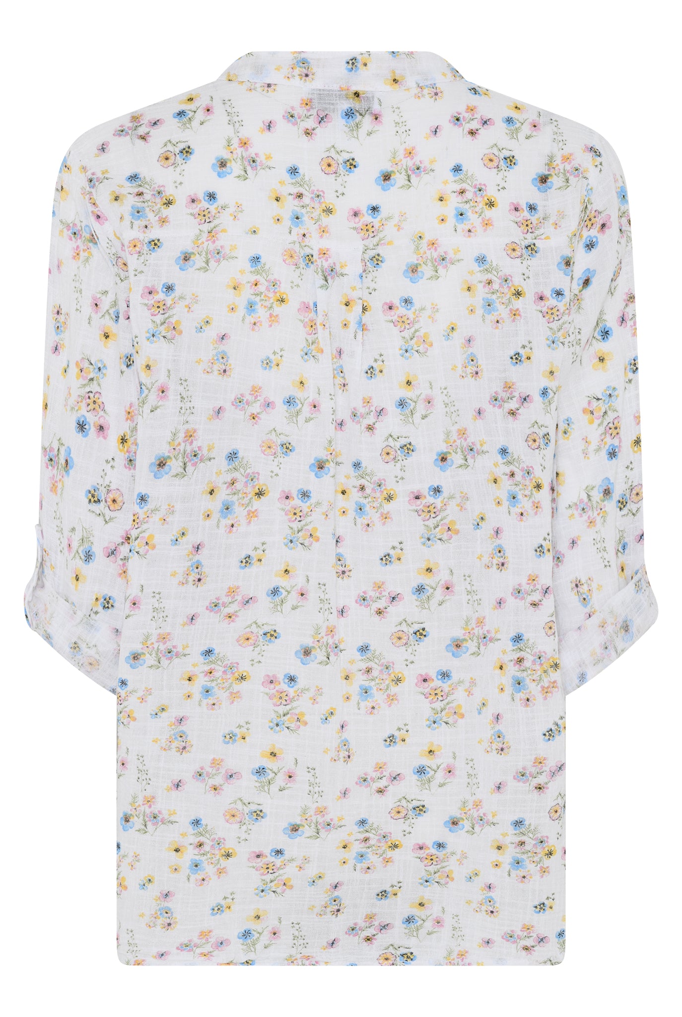 MAPP MAGGIE SMALL FLOWER BLOUSE/SHIRT 10 WHITE
