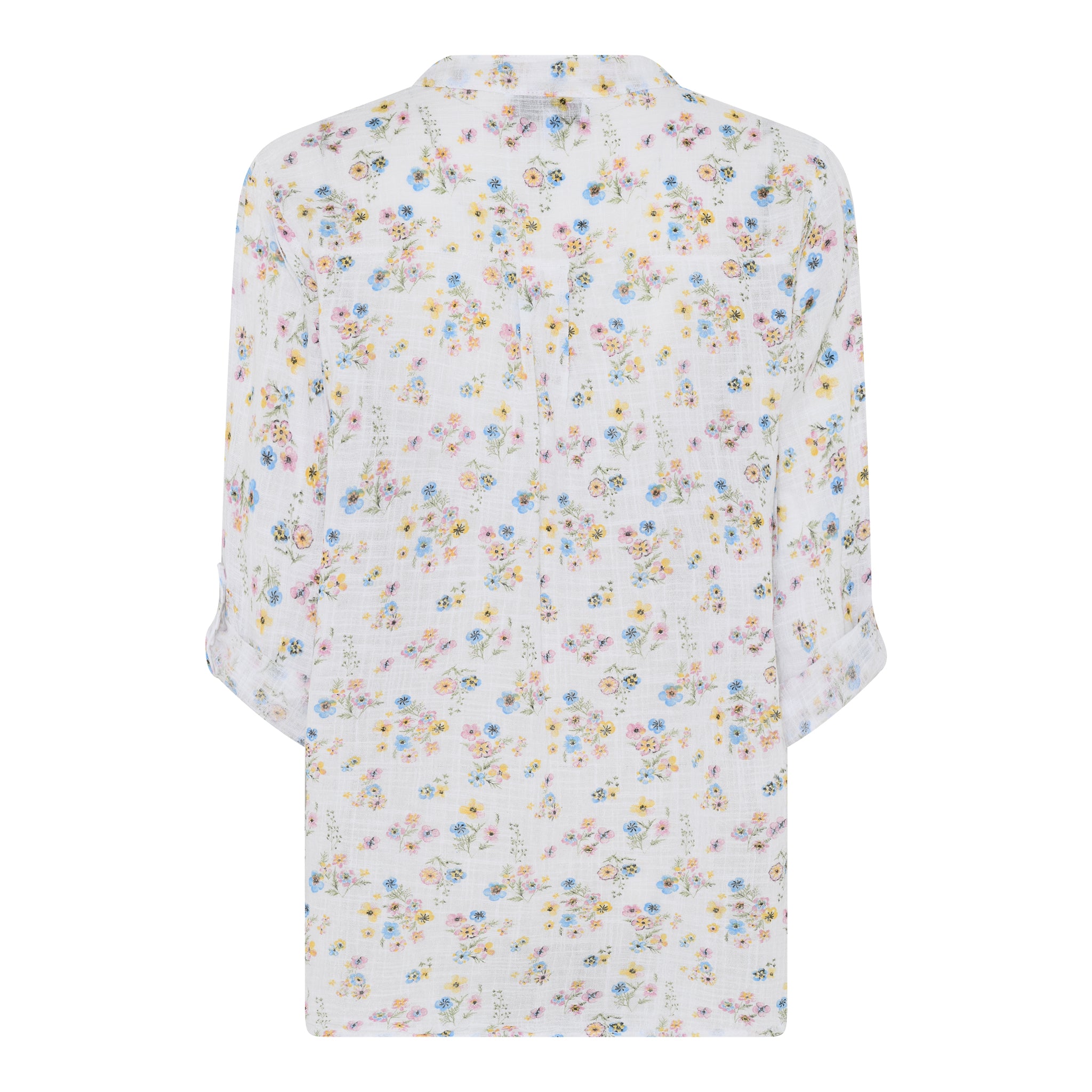 MAPP MAGGIE SMALL FLOWER BLOUSE/SHIRT 10 WHITE