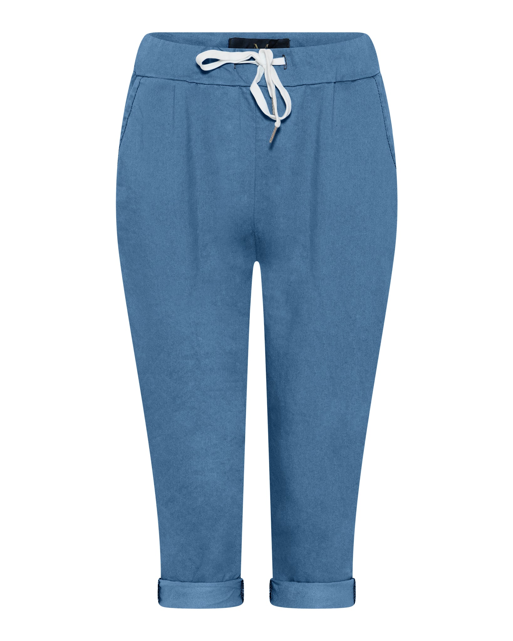 M JEANS MAGIC DENIM PIRATE PANTS 3/4 96 DARK BLUE DENIM