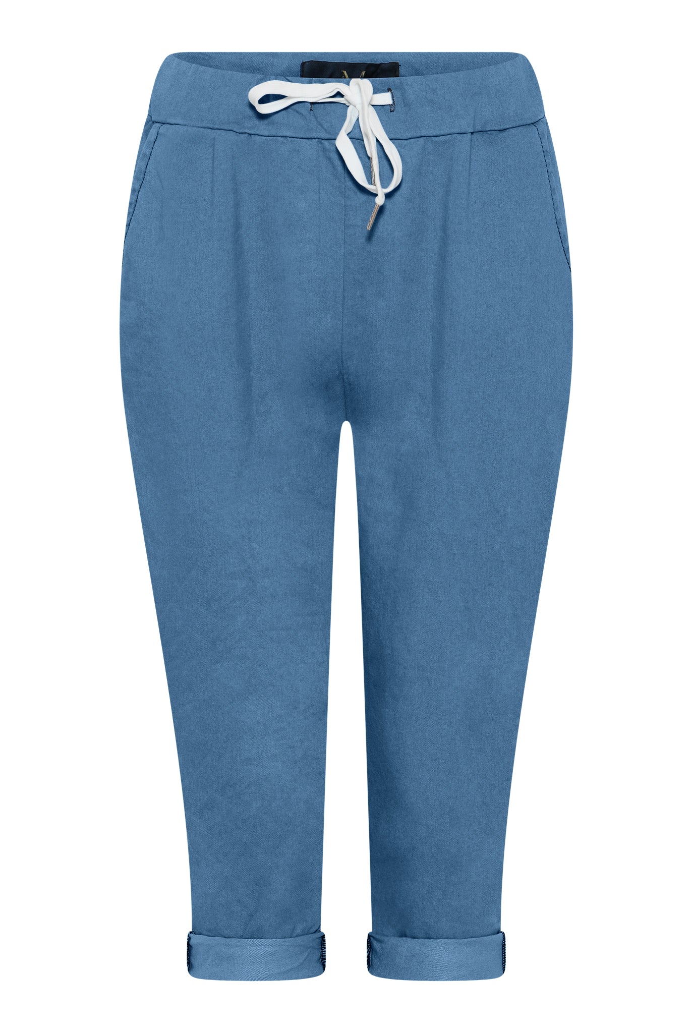 M JEANS MAGIC DENIM PIRATE PANTS 3/4 96 DARK BLUE DENIM