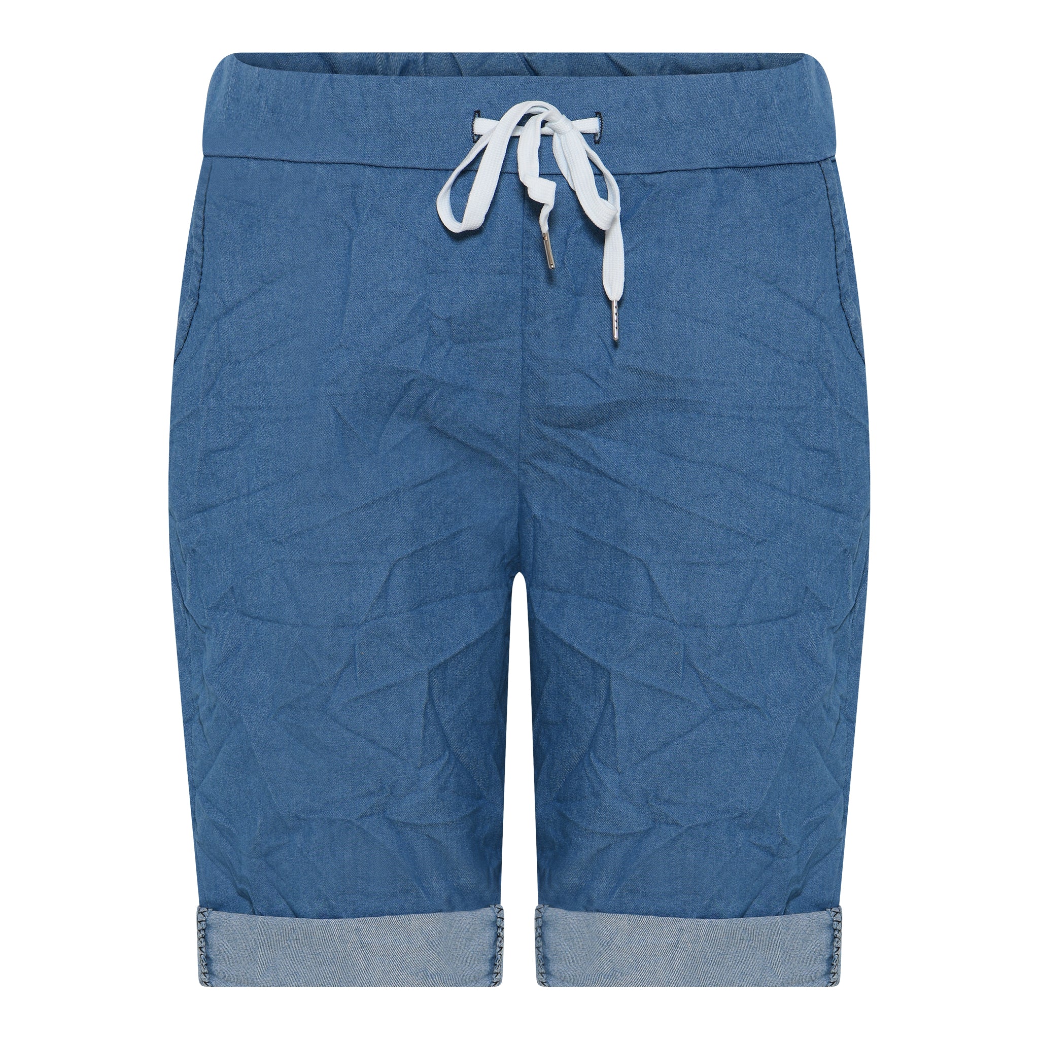 M JEANS MAGIC DENIM SHORTS SHORTS/SKIRT 96 DARK BLUE DENIM