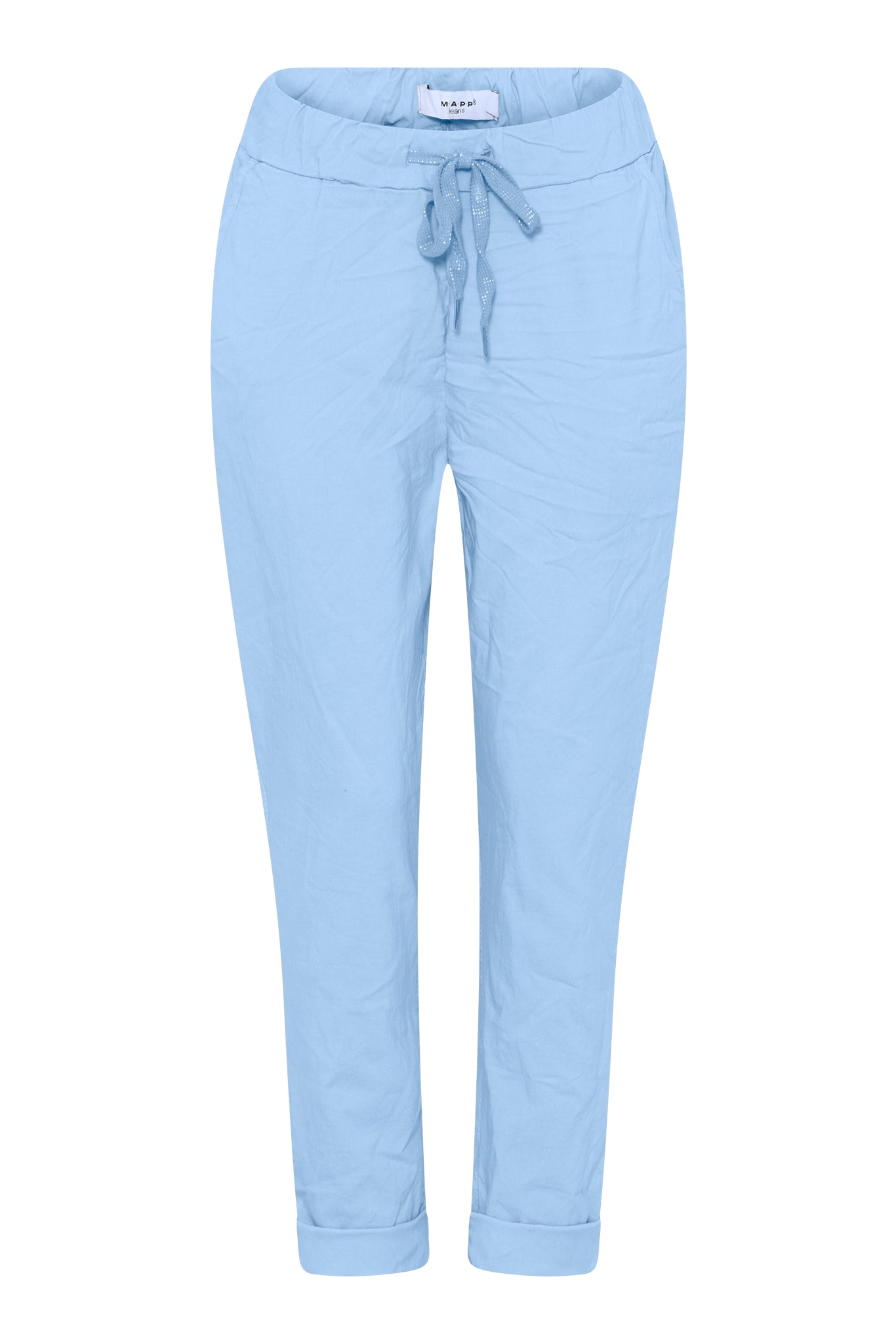 M JEANS Magic Solid Pant PANTS 107 SOFT BLUE