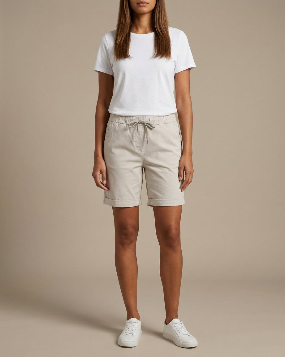 MOONDUST MAGIC SOLID SHORTS SHORTS/SKIRT 27 SAND