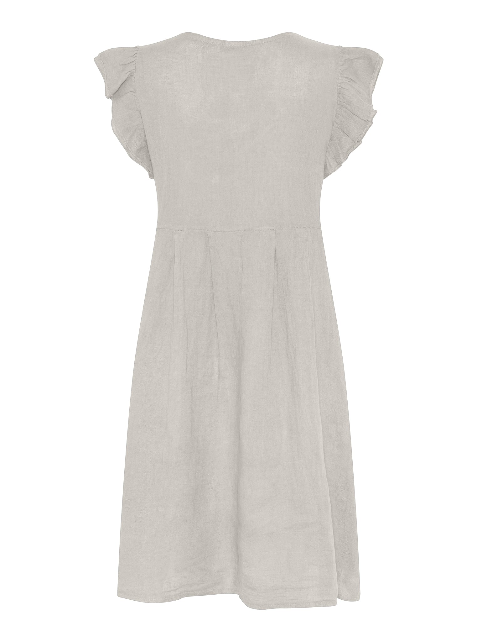 MAPP Malou Linen Dress Sage | MAPP LINEN 27 SAND