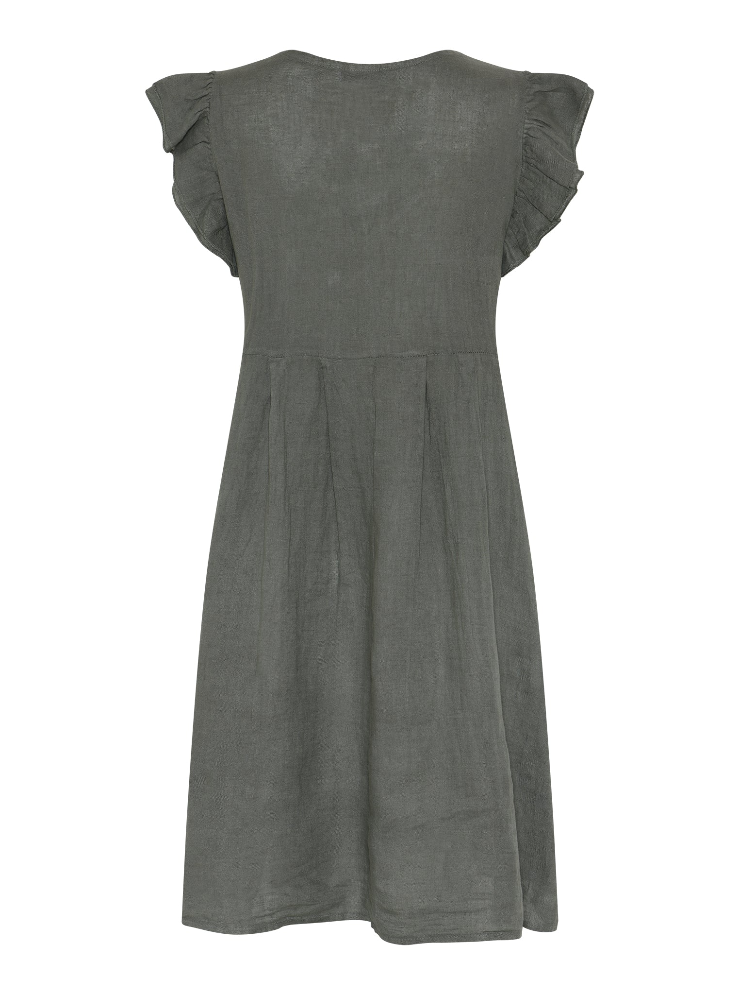 MAPP Malou Linen Dress Sage | MAPP LINEN 645 SALVIE