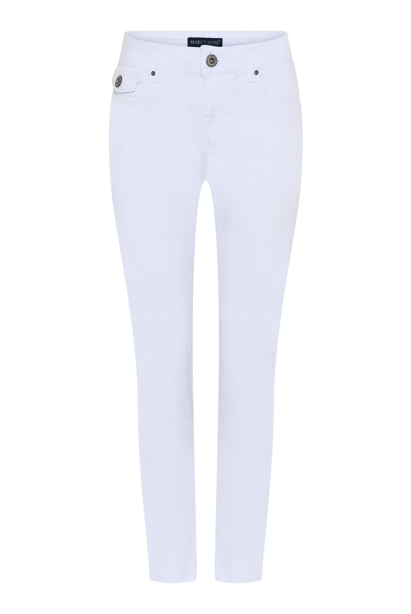 MARC LAUGE MAXON 7/8 TWILL JEANS DENIM/TWILL 10 WHITE