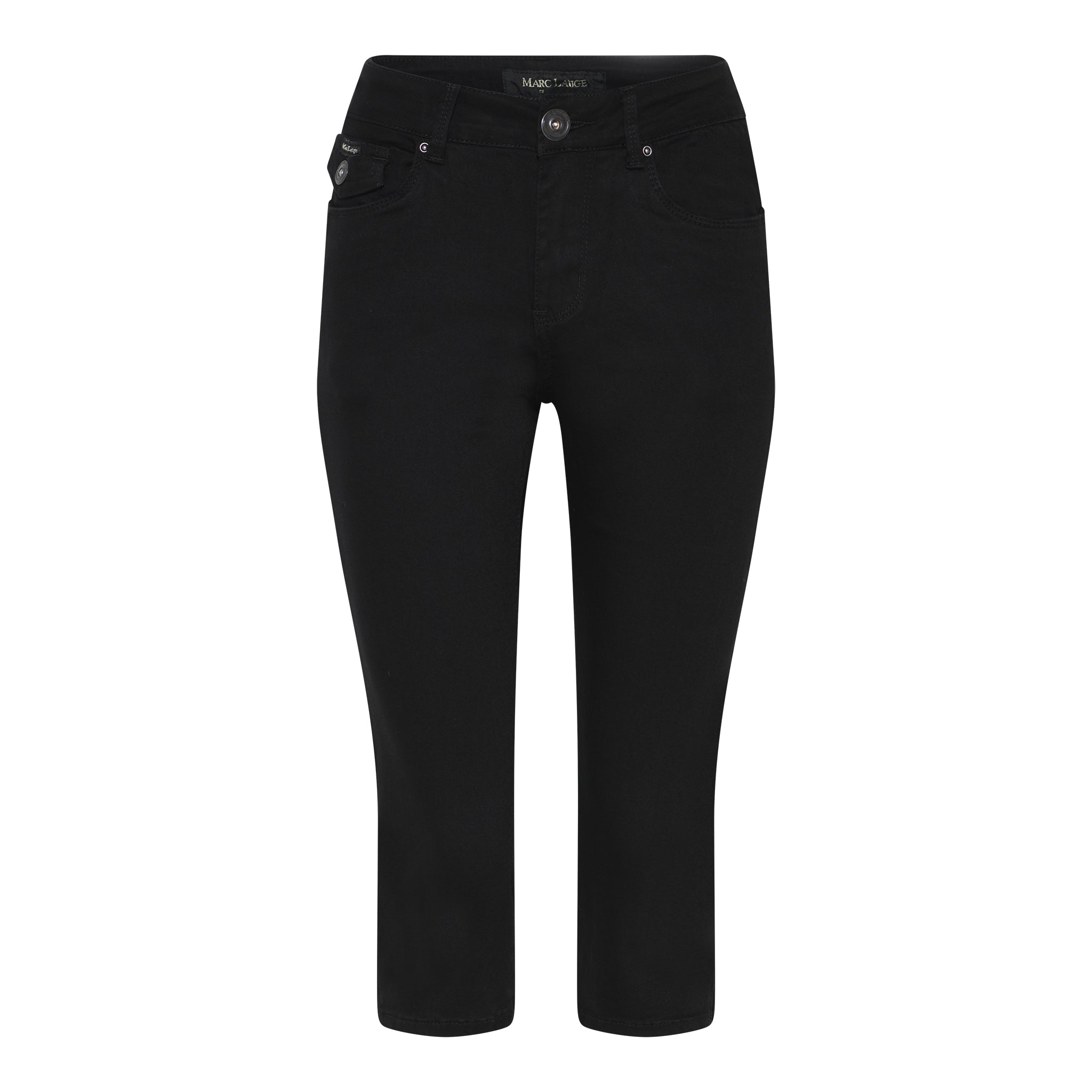 MARC LAUGE MAXON PIRAT TWILL JEANS PANTS 3/4 80 BLACK