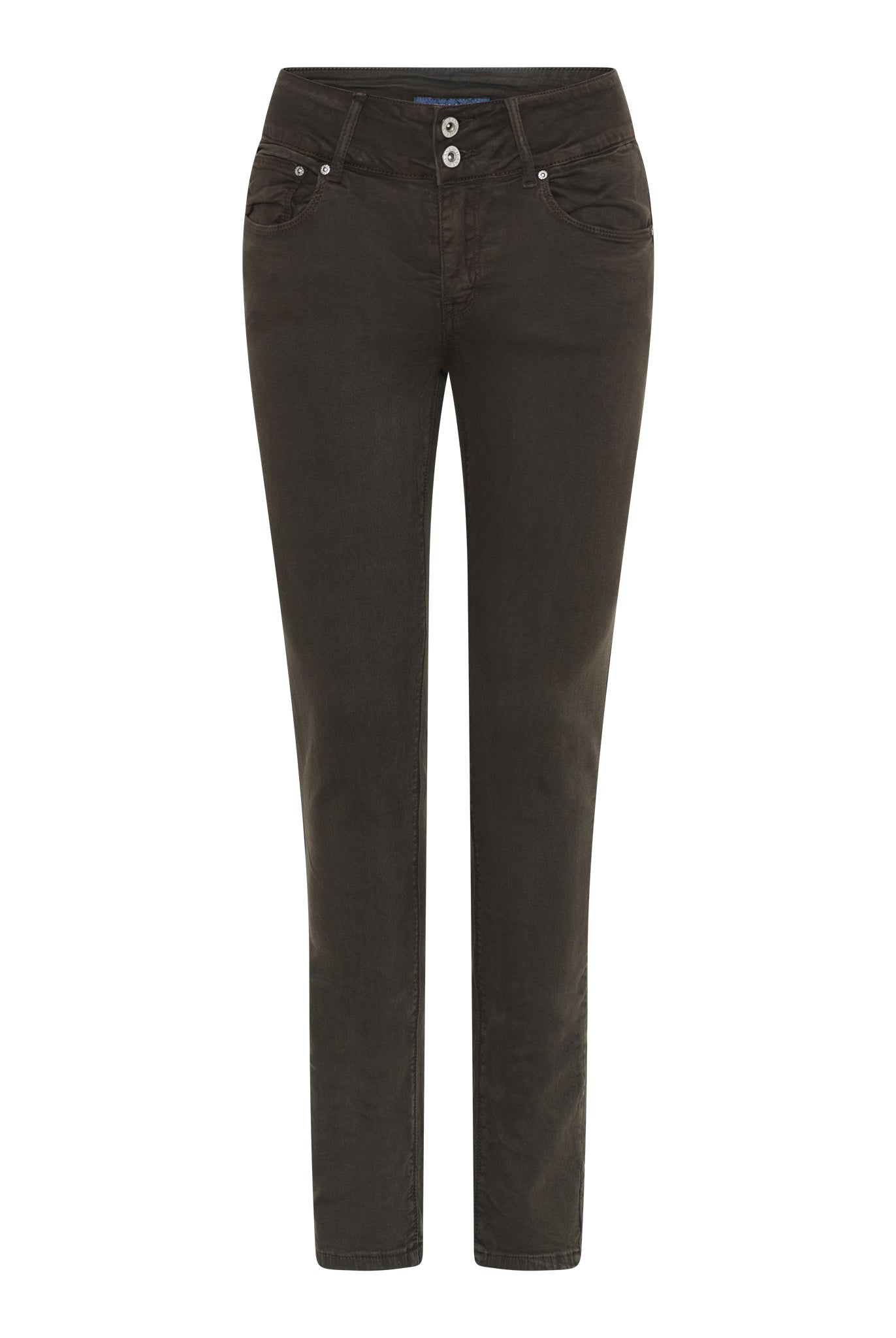 MARC LAUGE MERRY TWILL JEANS DENIM/TWILL 546 BOTTLE GREEN