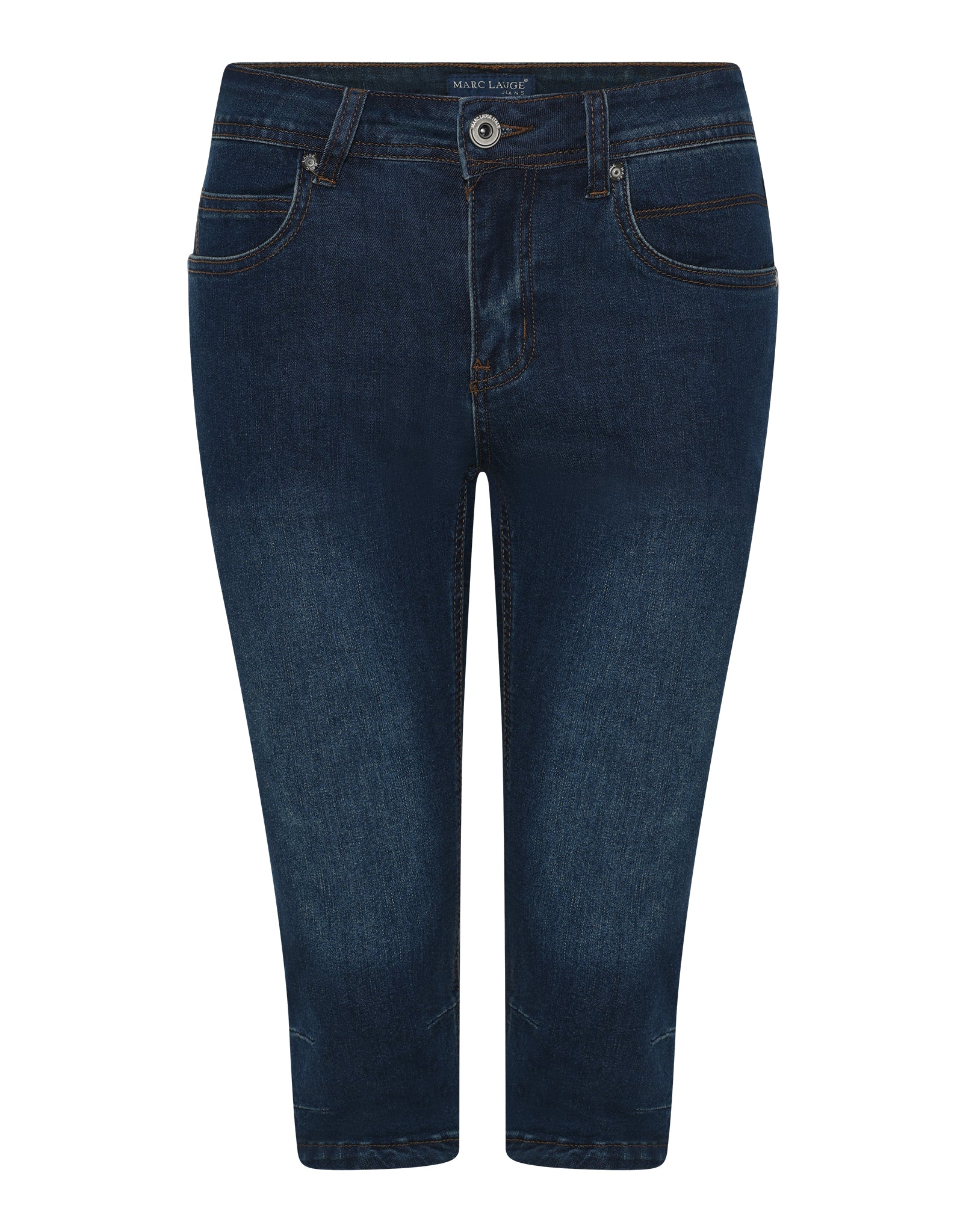 MARC LAUGE Mette Denim Pirate PANTS 3/4 9696 BLUE DENIM USED