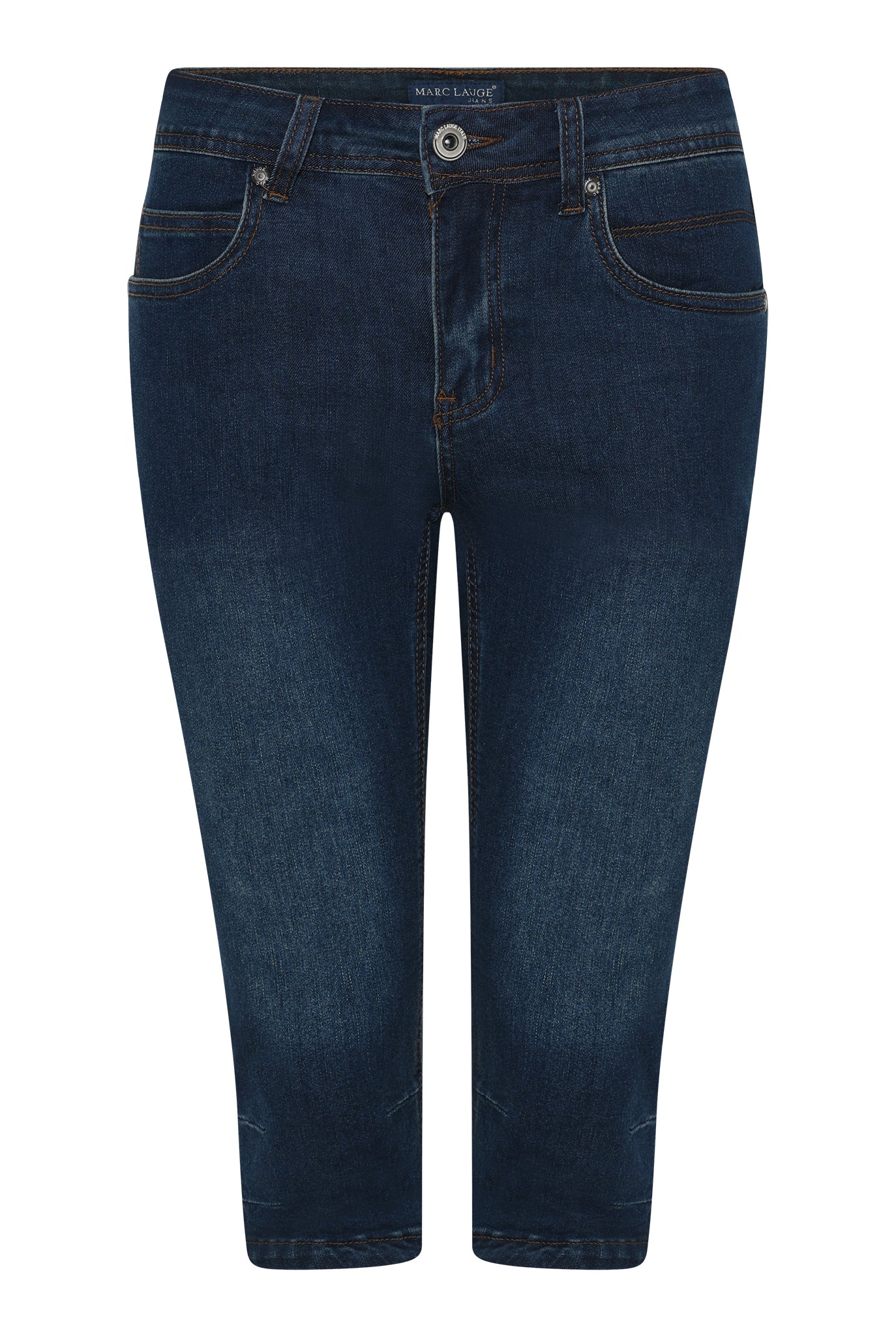 MARC LAUGE Mette Denim Pirate PANTS 3/4 9696 BLUE DENIM USED