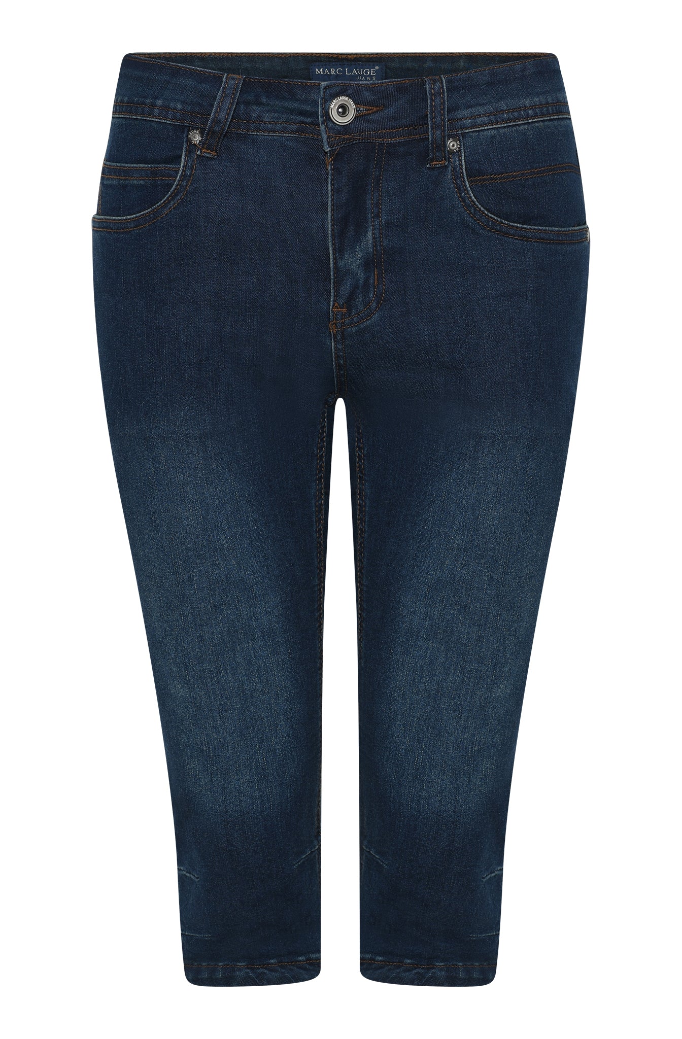 MARC LAUGE Mette Denim Pirate PANTS 3/4 9696 BLUE DENIM USED