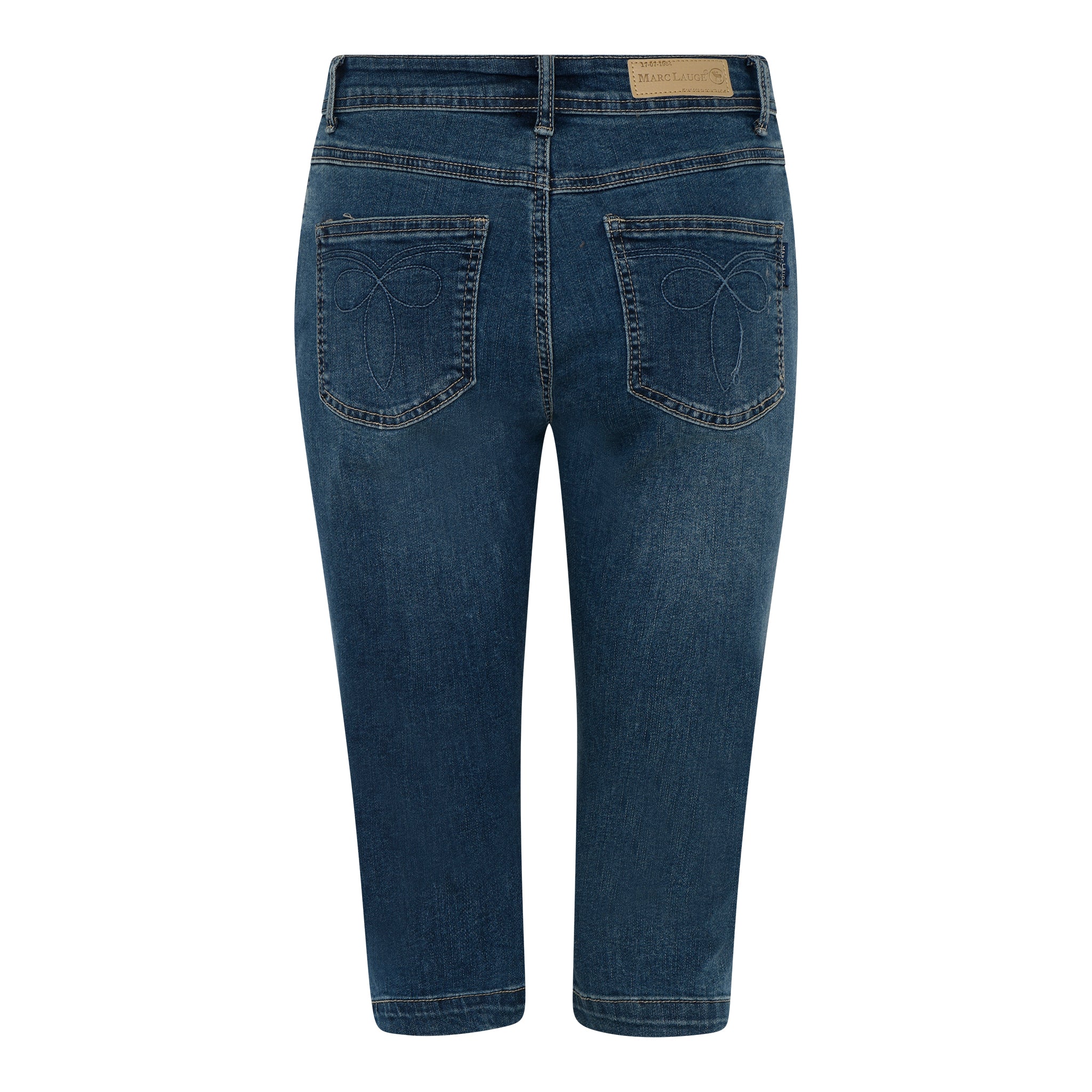 MARC LAUGE METTE PIRAT DENIM JEANS PANTS 3/4 9296 BLUE