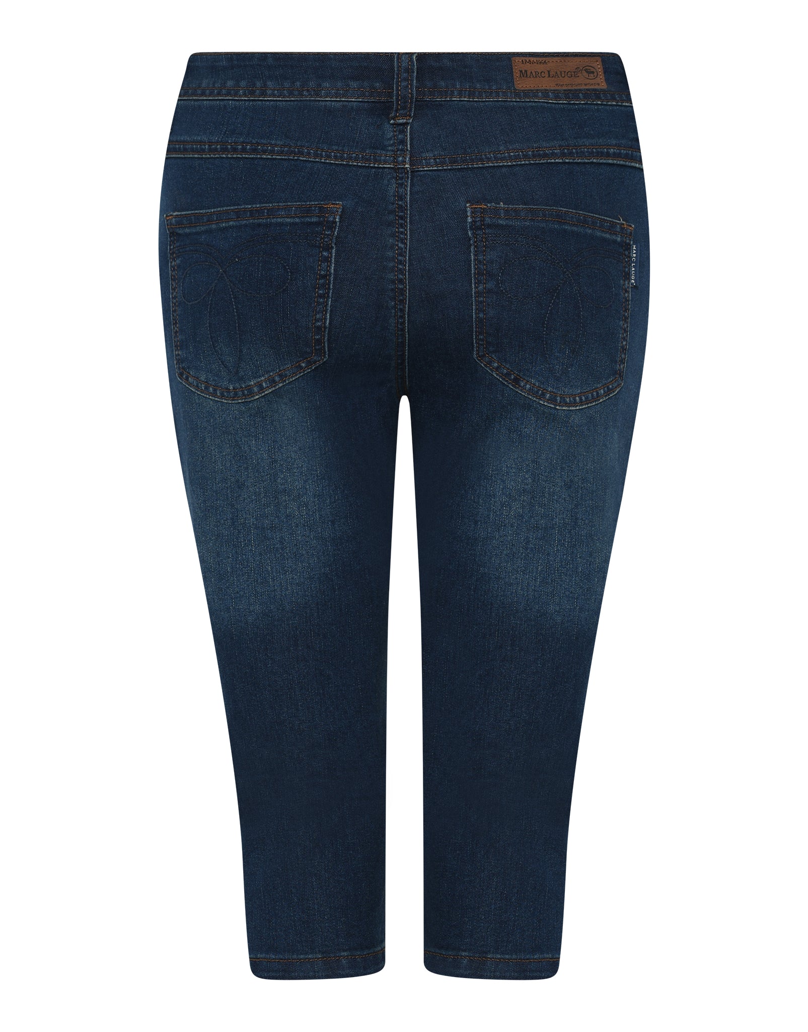 MARC LAUGE Mette Denim Pirate PANTS 3/4 9696 BLUE DENIM USED