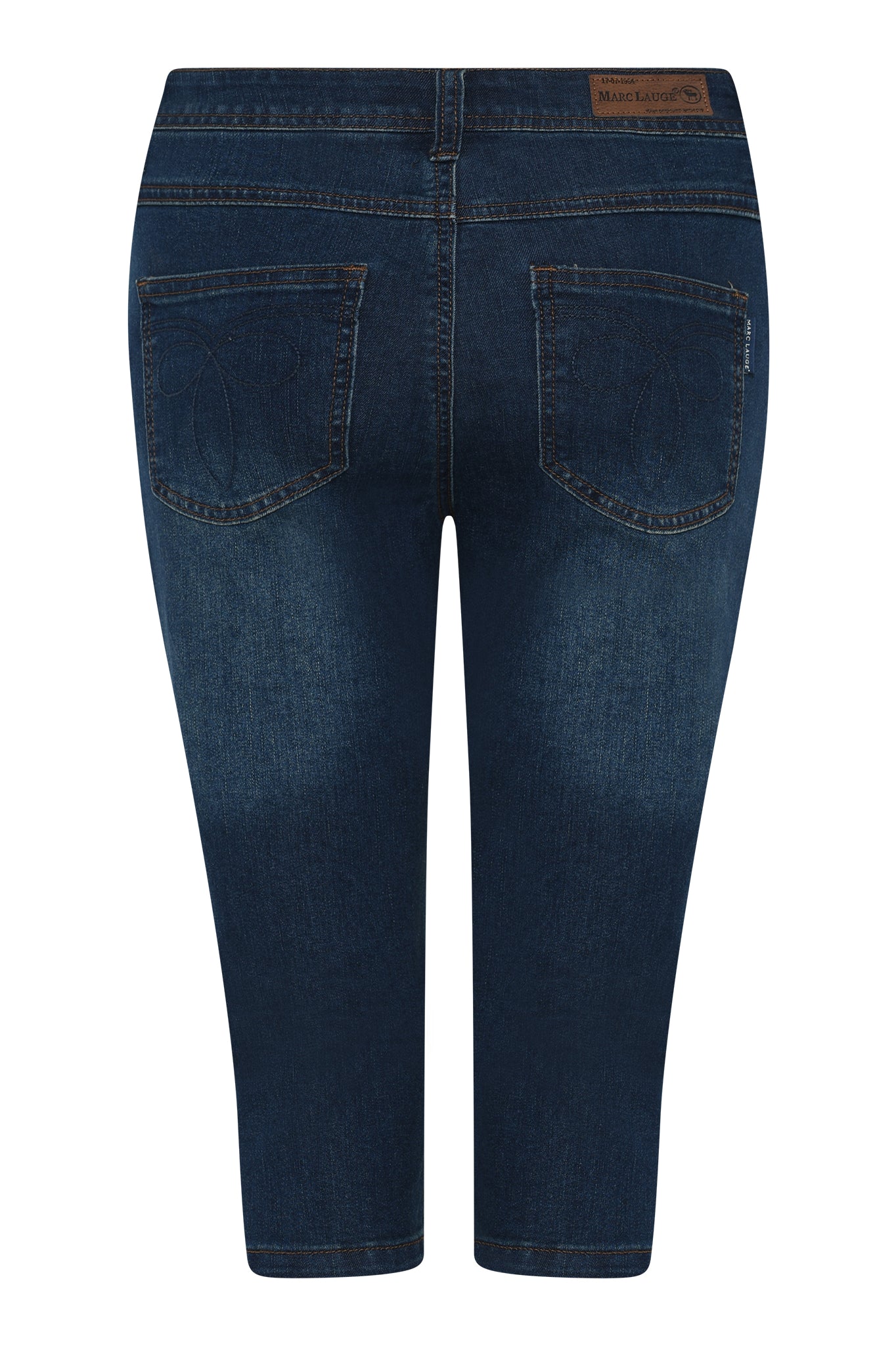 MARC LAUGE Mette Denim Pirate PANTS 3/4 9696 BLUE DENIM USED