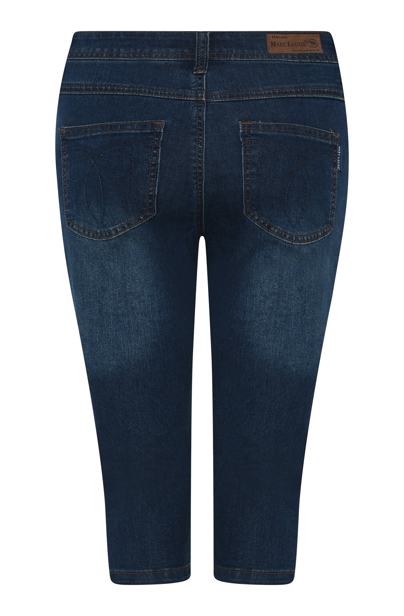 MARC LAUGE Mette Denim Pirate PANTS 3/4 9696 BLUE DENIM USED