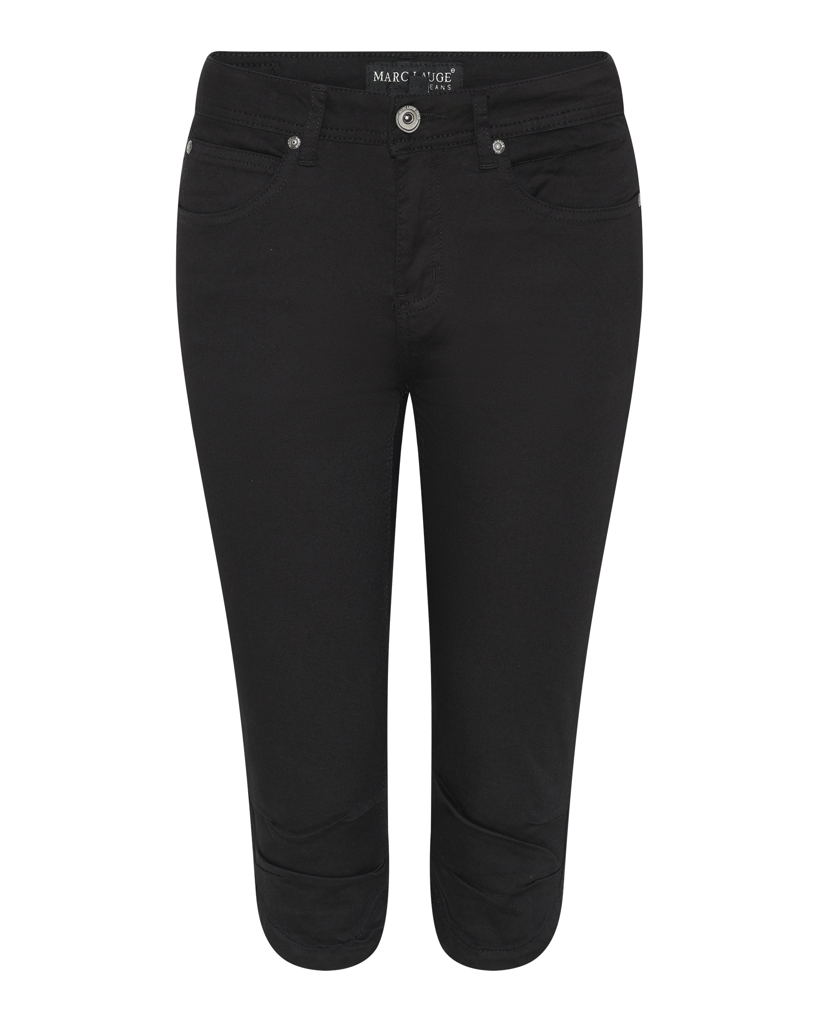 MARC LAUGE Mette Twill Pirate PANTS 3/4 80 BLACK