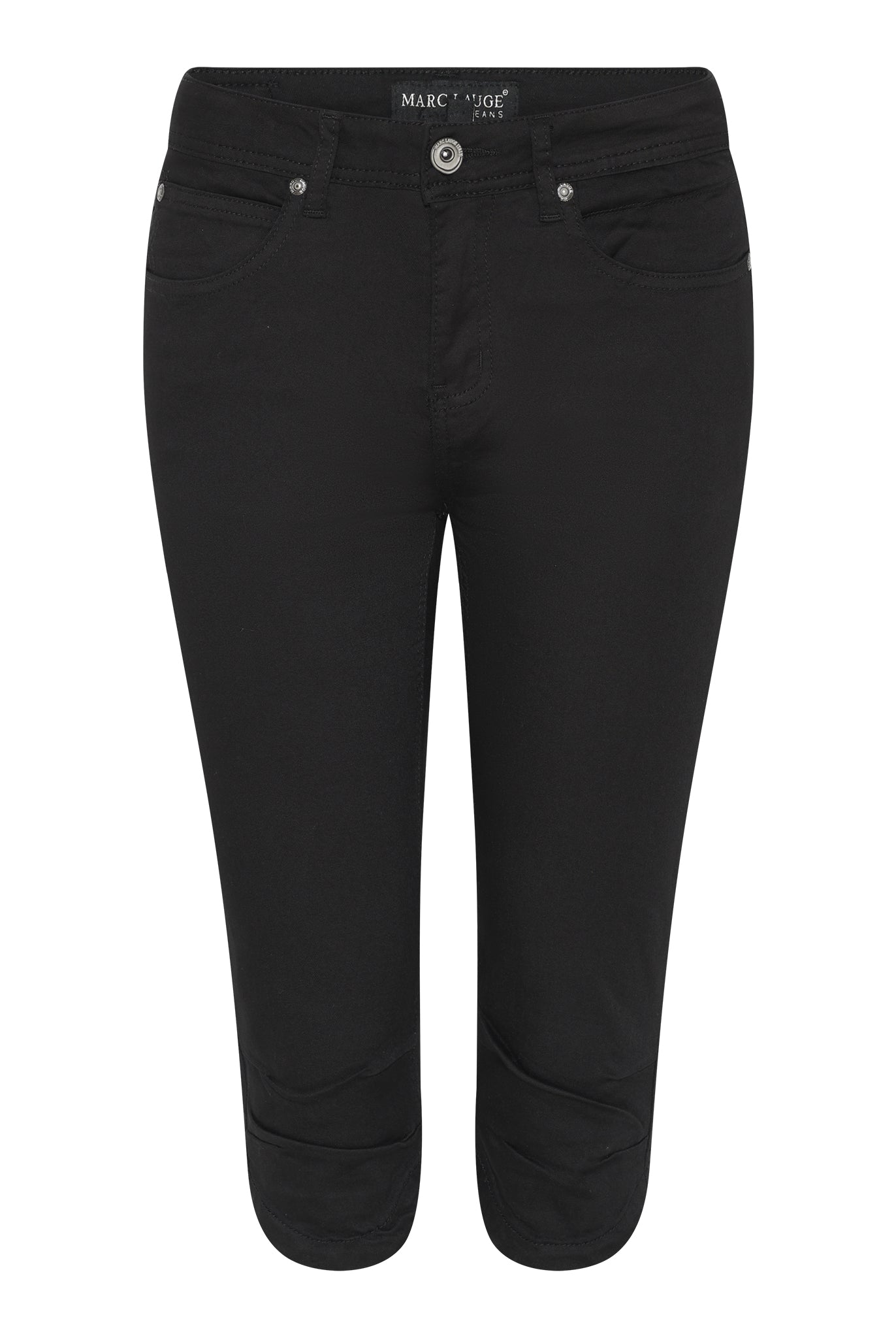 MARC LAUGE METTE PIRAT TWILL JEANS PANTS 3/4 80 BLACK
