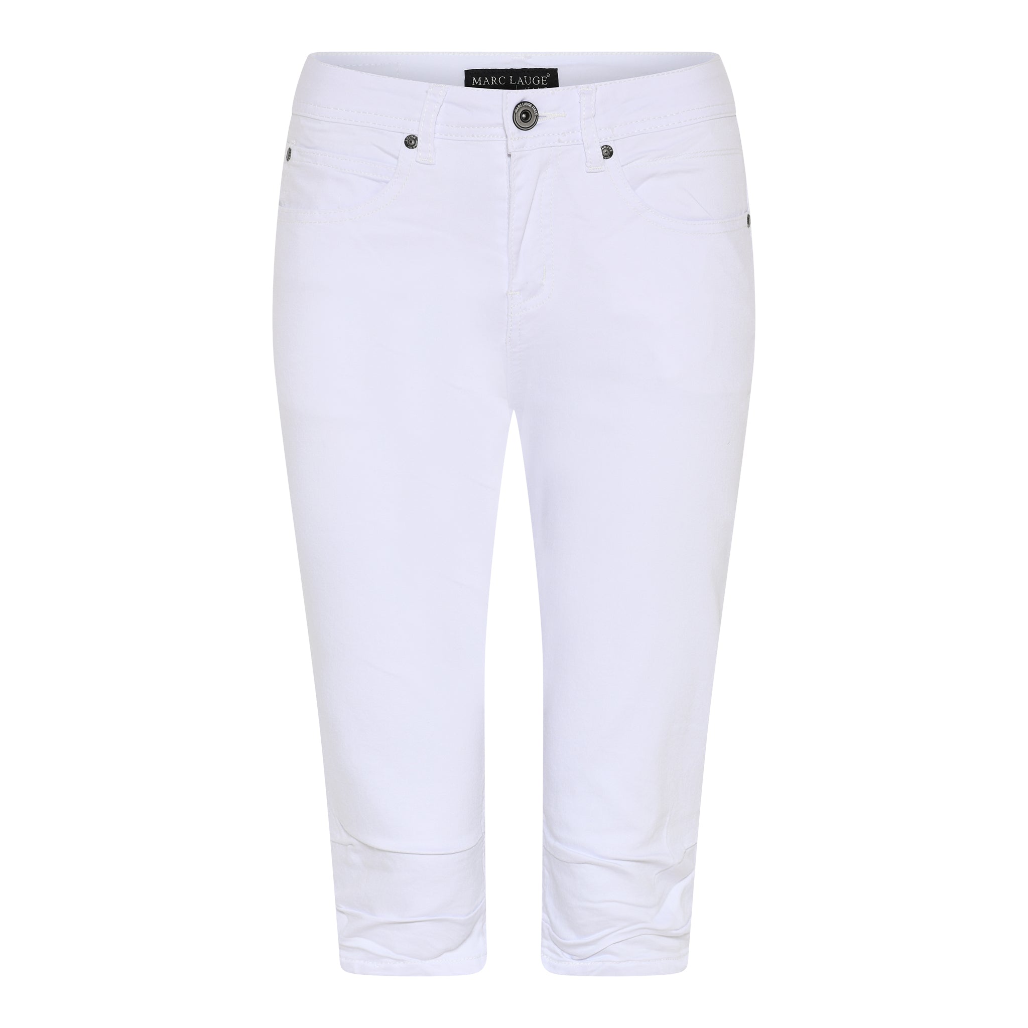 MARC LAUGE METTE PIRAT TWILL JEANS PANTS 3/4 10 WHITE