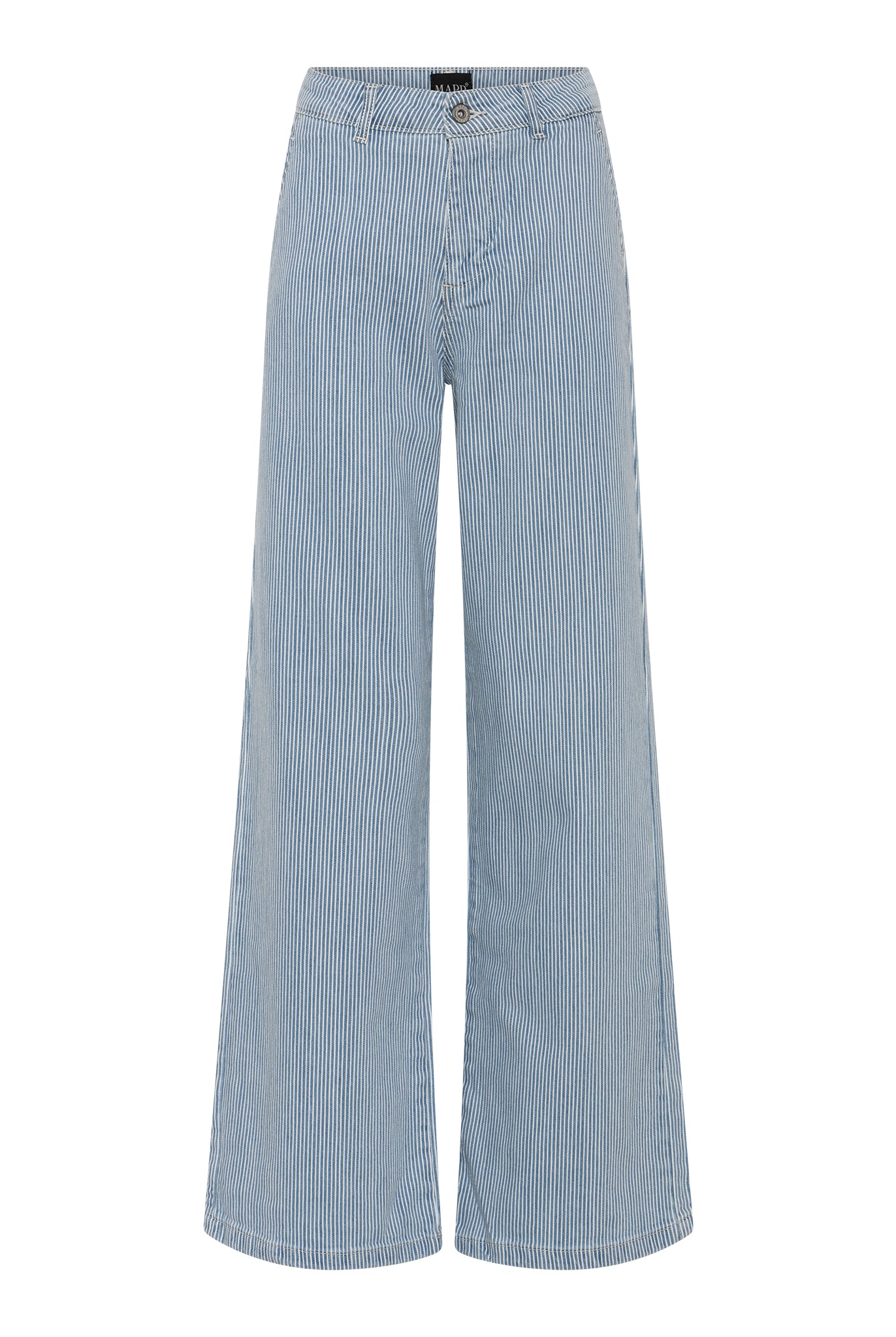 MAPP MILKY CHINO FLARE JEANS DENIM/TWILL 104 NAVY