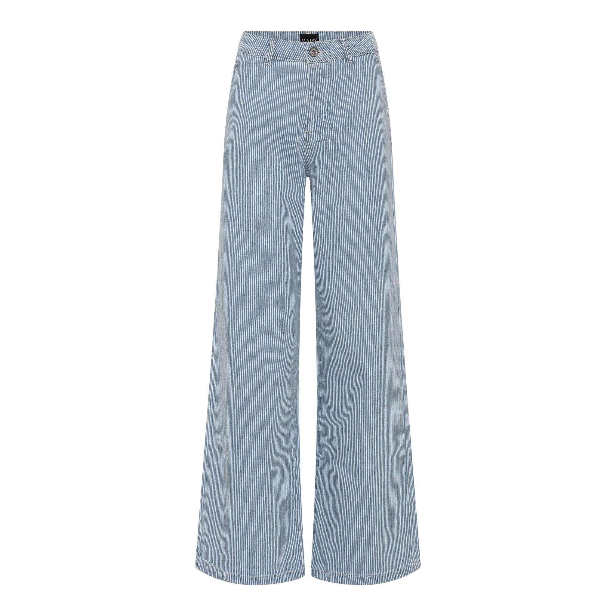 MAPP MILKY CHINO FLARE JEANS DENIM/TWILL 104 NAVY