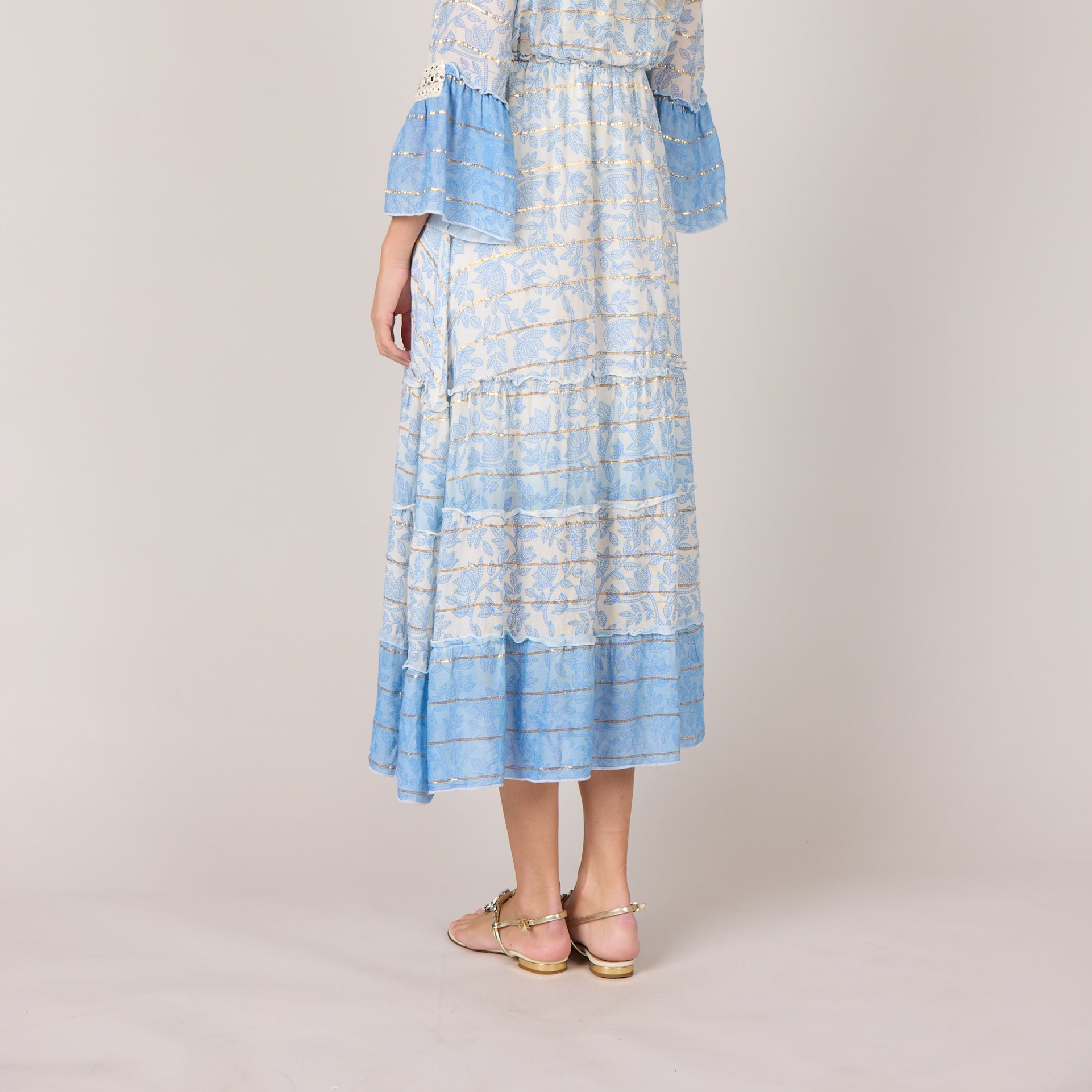 MAPP MILLE LONG DRESS DRESS/JUMPSUIT 107 SOFT BLUE