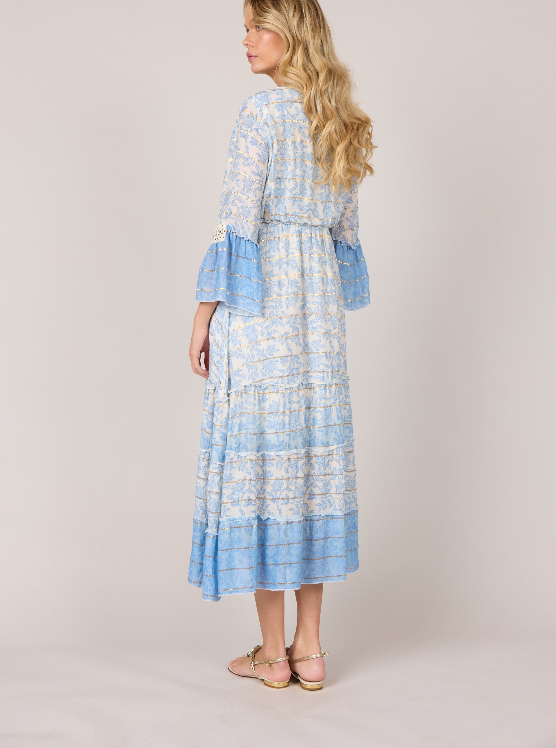MAPP MILLE LONG DRESS DRESS/JUMPSUIT 107 SOFT BLUE
