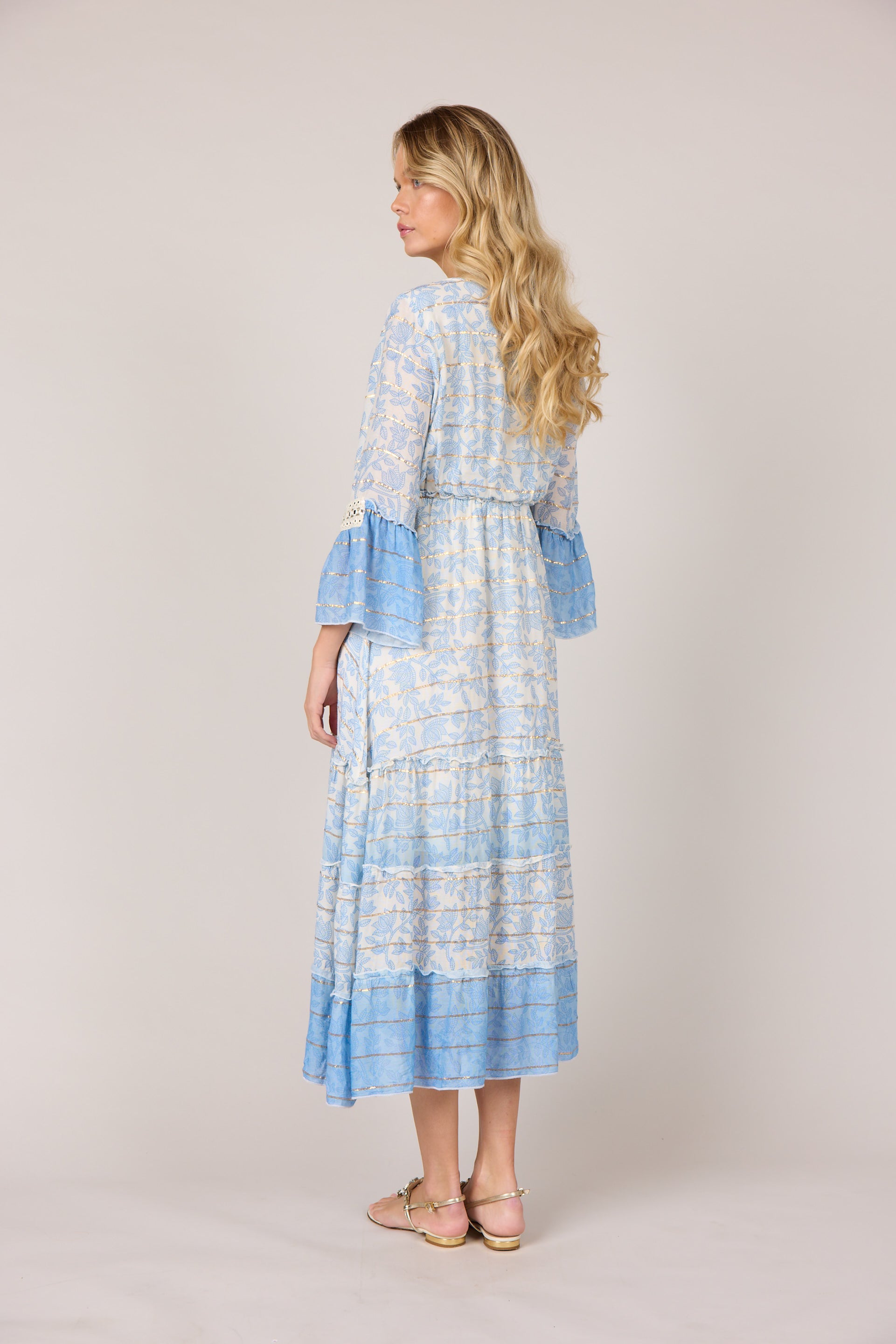 MAPP MILLE LONG DRESS DRESS/JUMPSUIT 107 SOFT BLUE