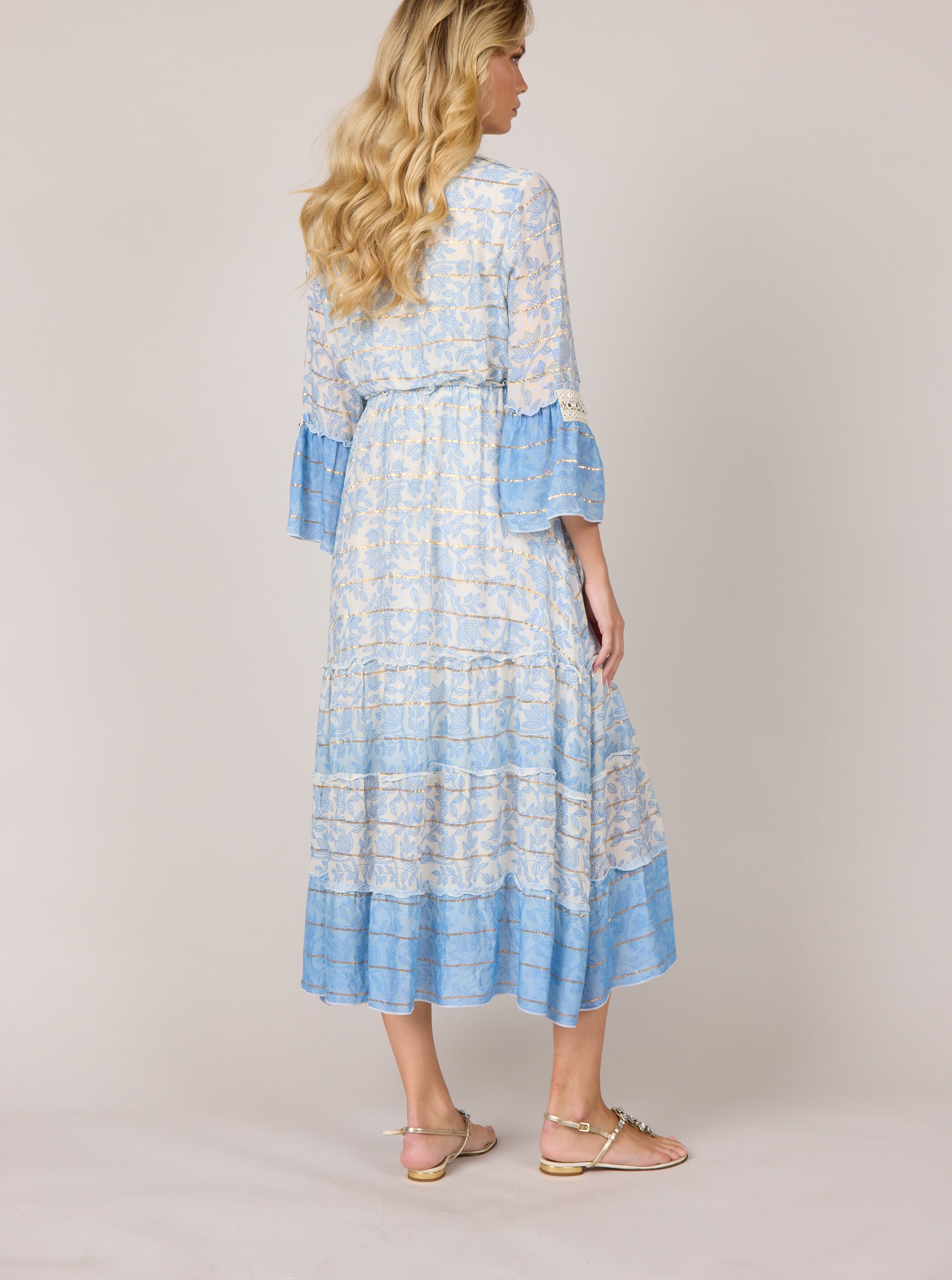 MAPP MILLE LONG DRESS DRESS/JUMPSUIT 107 SOFT BLUE