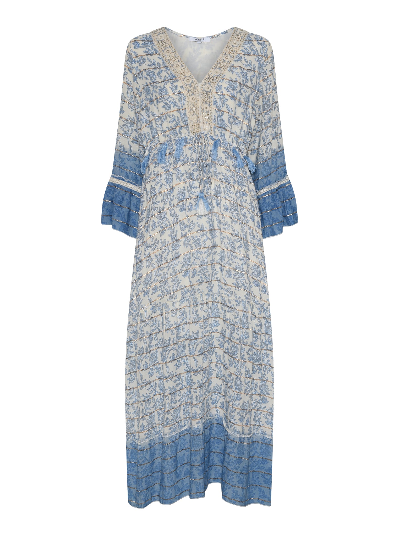 MAPP MILLE LONG DRESS DRESS/JUMPSUIT 107 SOFT BLUE